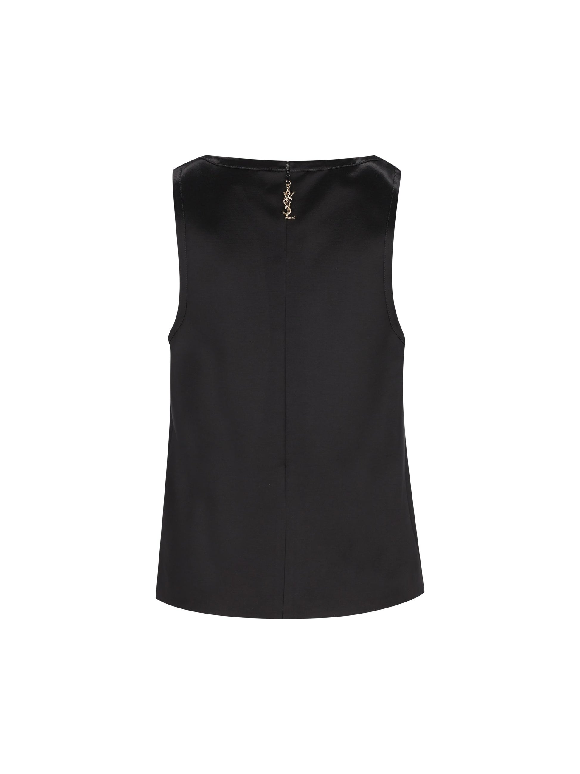 Top realizzato in viscosa. 863984 Y1K441000 SAINT LAURENT 
