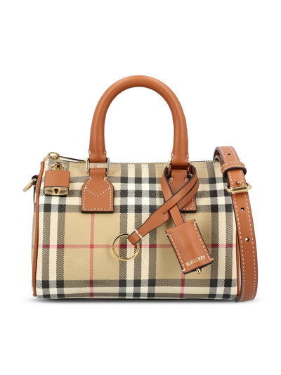 Borsa realizzata in cotone e poliuretano. 8118565 A9534 BURBERRY 