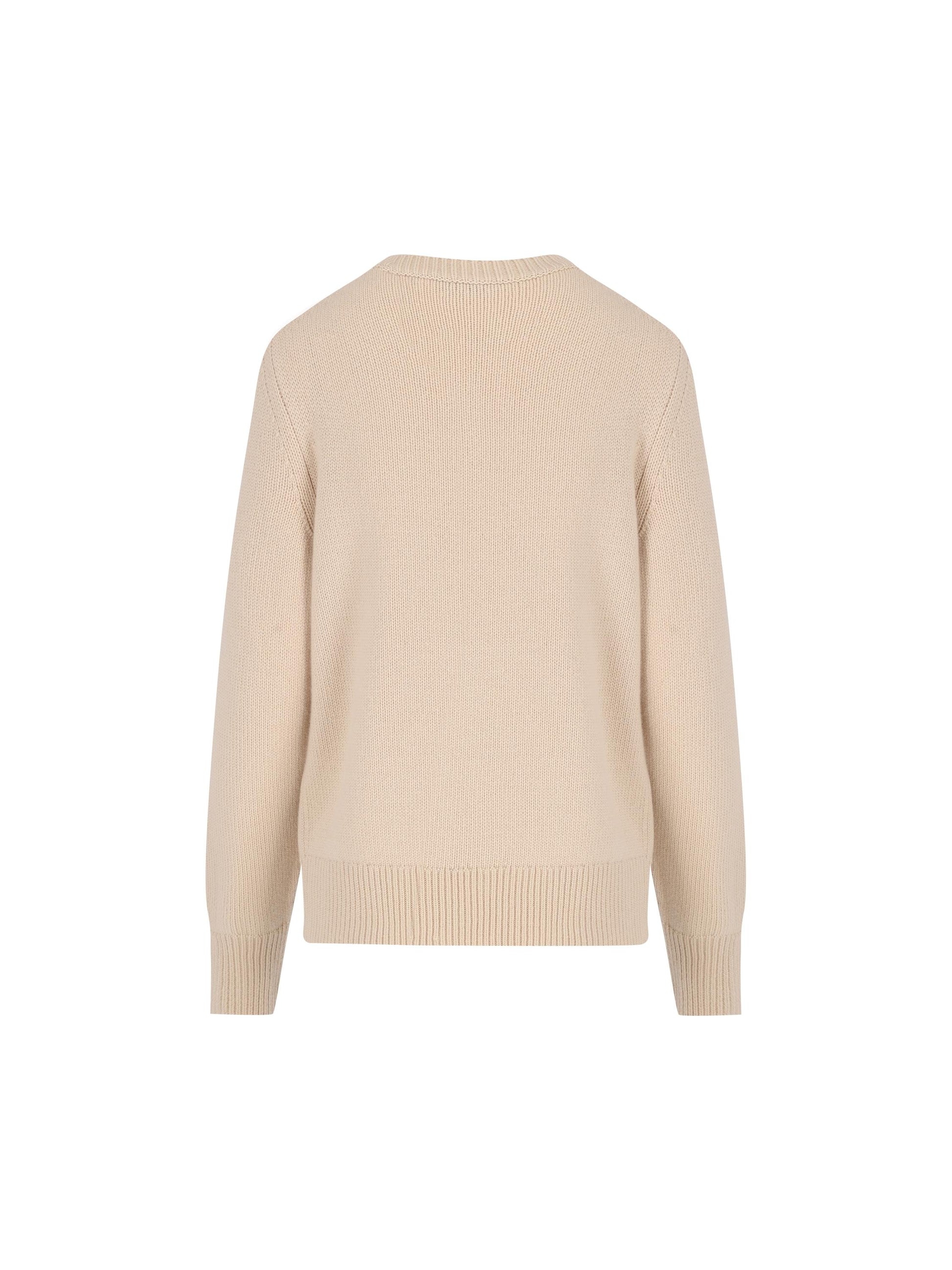 Pullover in misto lana e cashmere. 8114157 A4186 BURBERRY 