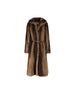 Cappotto realizzato in pelliccia di agnello. FM5421 AOP4F0UBY FENDI 