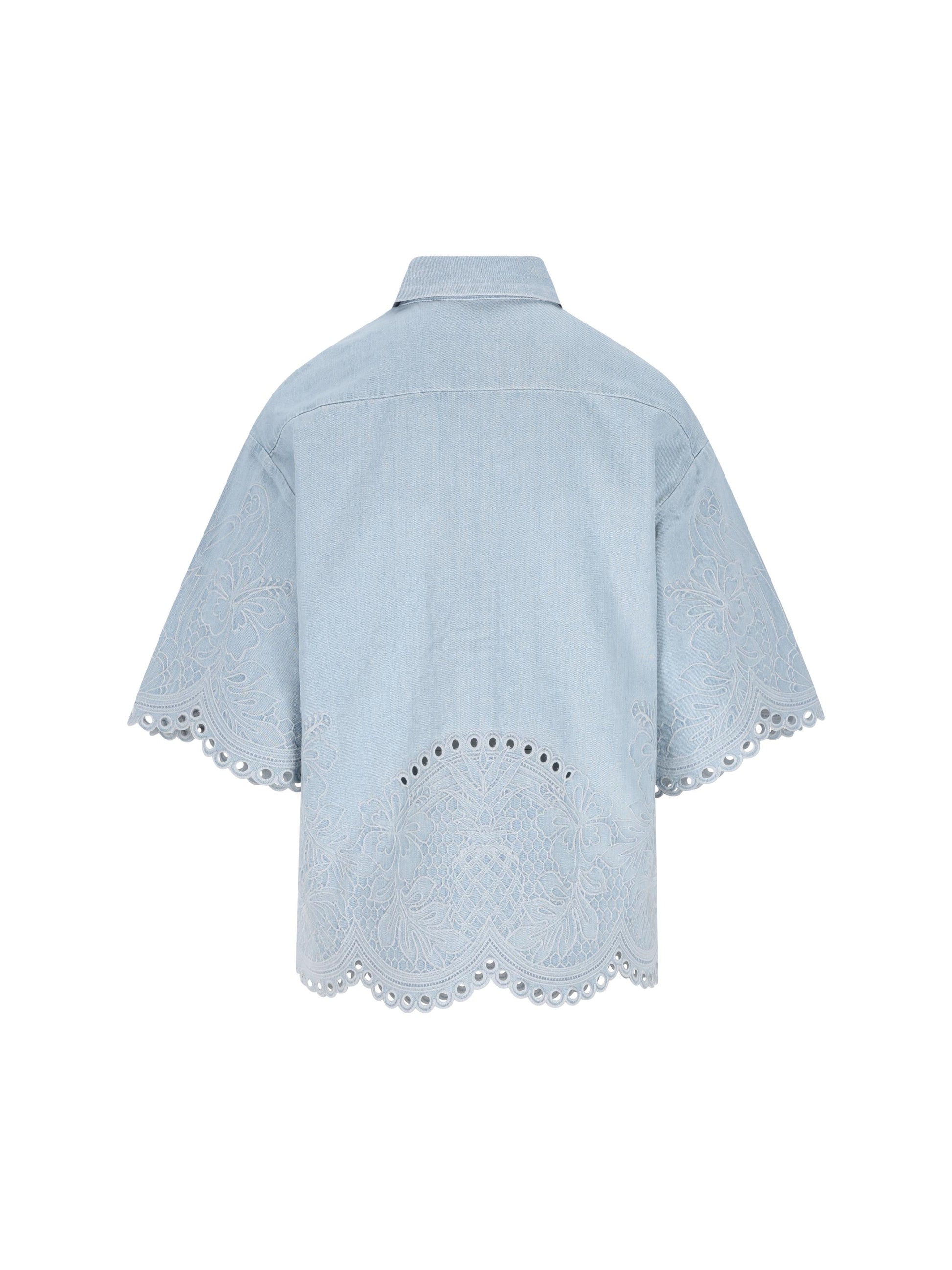 Camicia realizzata in denim. 7214TRS263 ICESTM ZIMMERMANN 