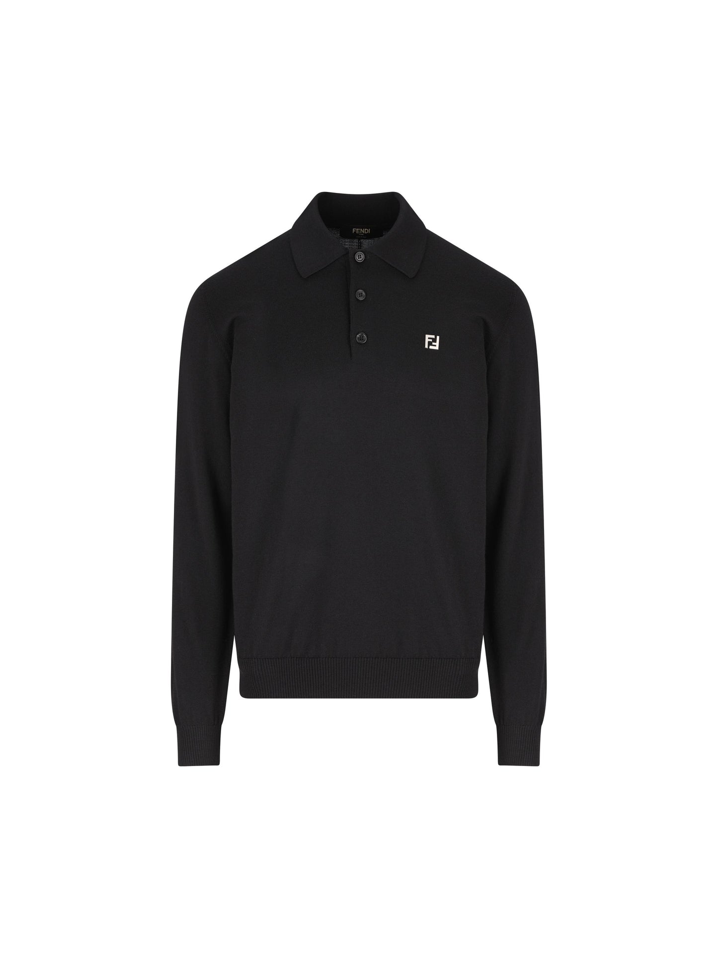 Polo realizzata in lana vergine ed elastan. FZC167 AU84F0QA1 FENDI 