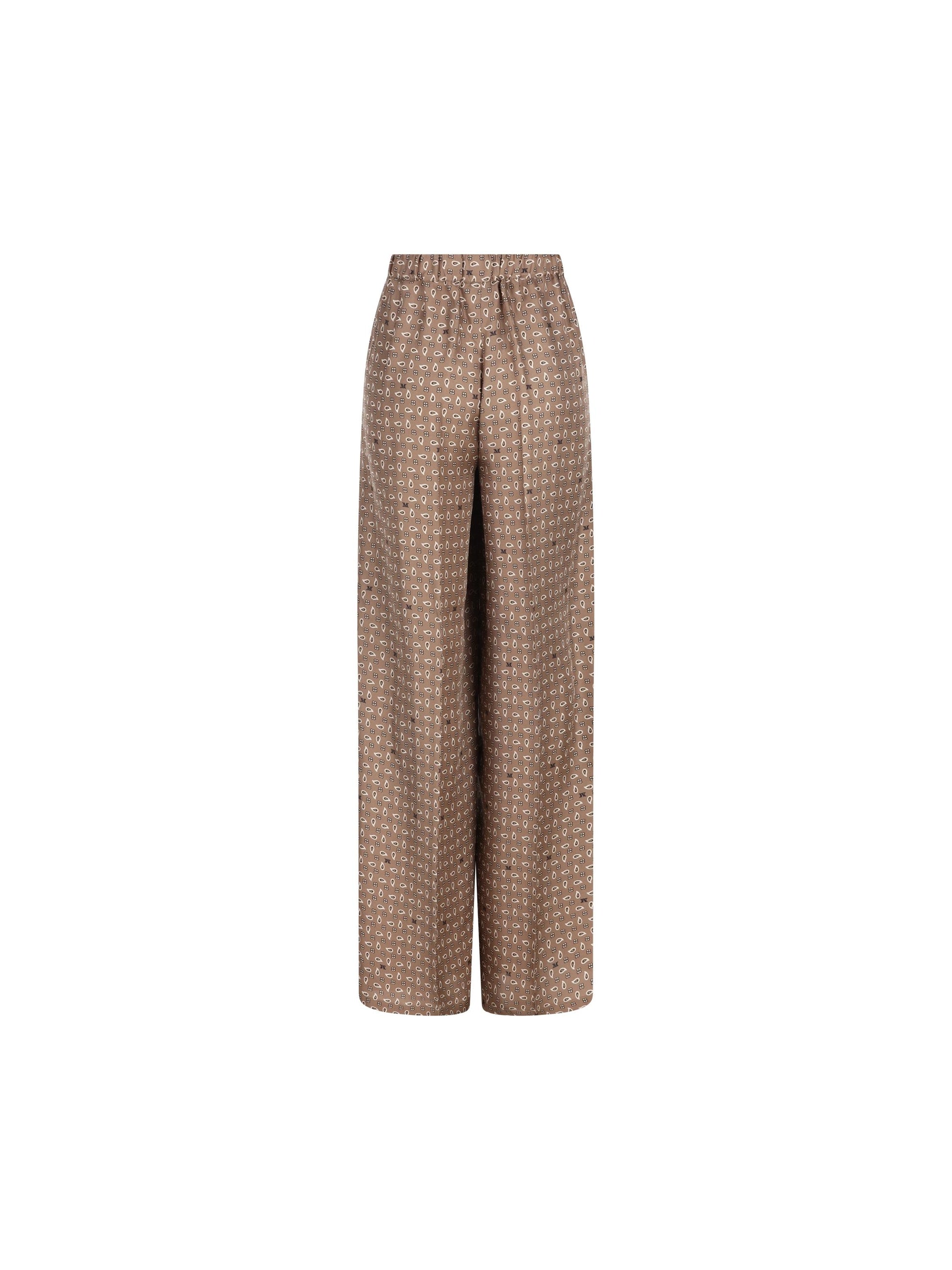 Pantaloni realizzati in seta. 2611131131600 006 MAX MARA 