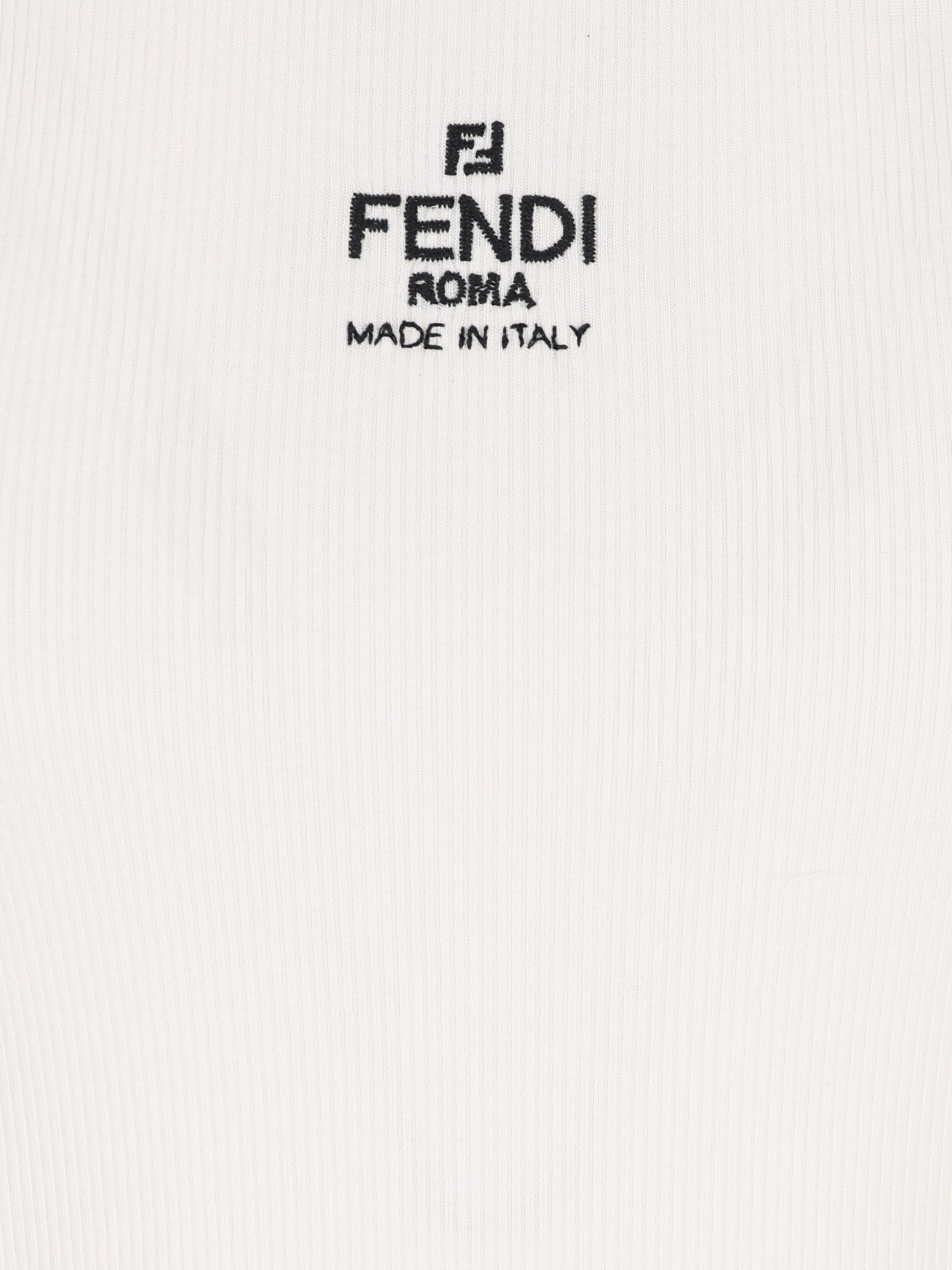 Top realizzato in cotone. FS7966 ANQMF0ZNM FENDI 