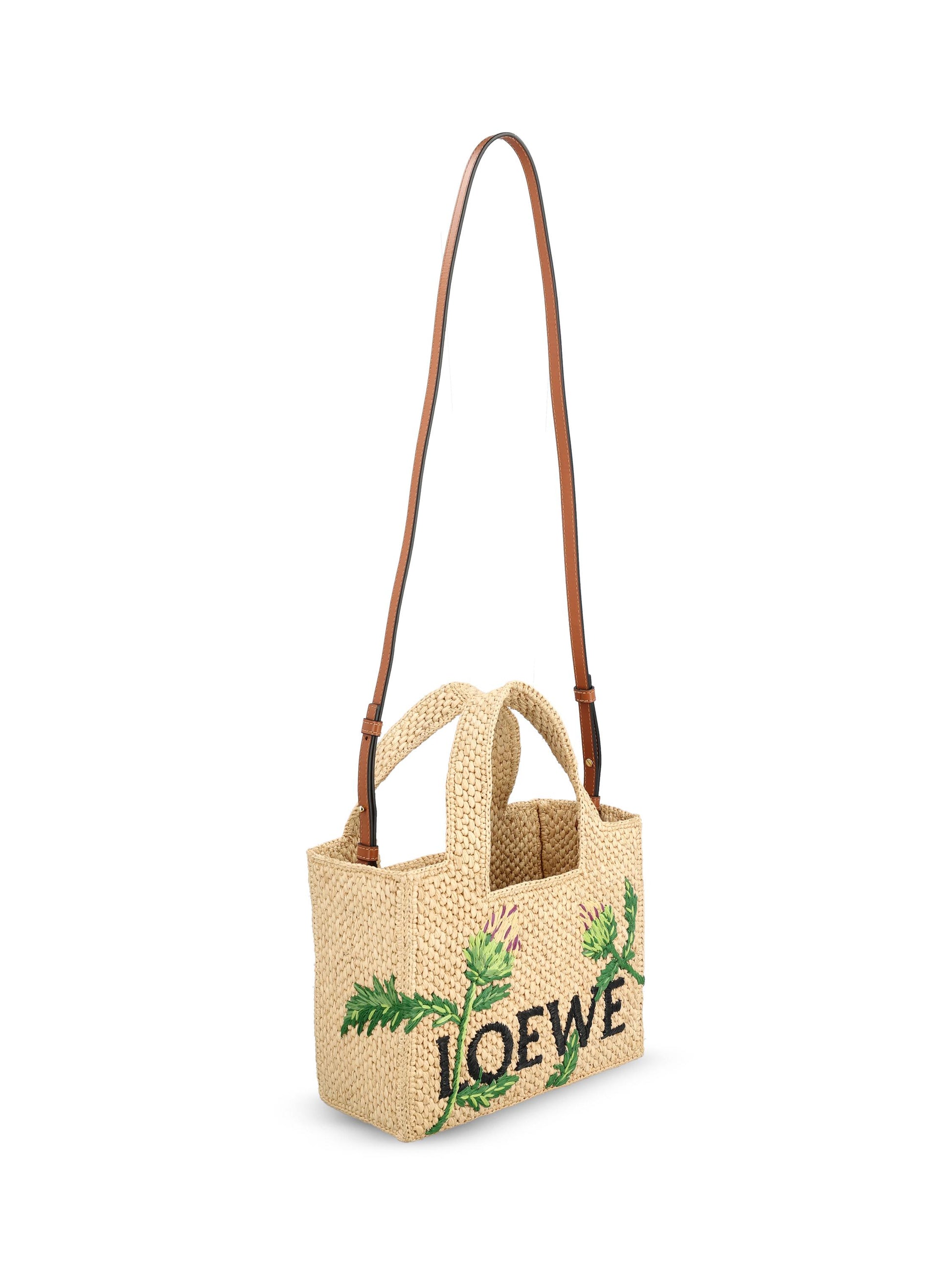 Borsa realizzata in rafia. ALF1B59X33 2656 LOEWE - PAULA'S IBIZA 