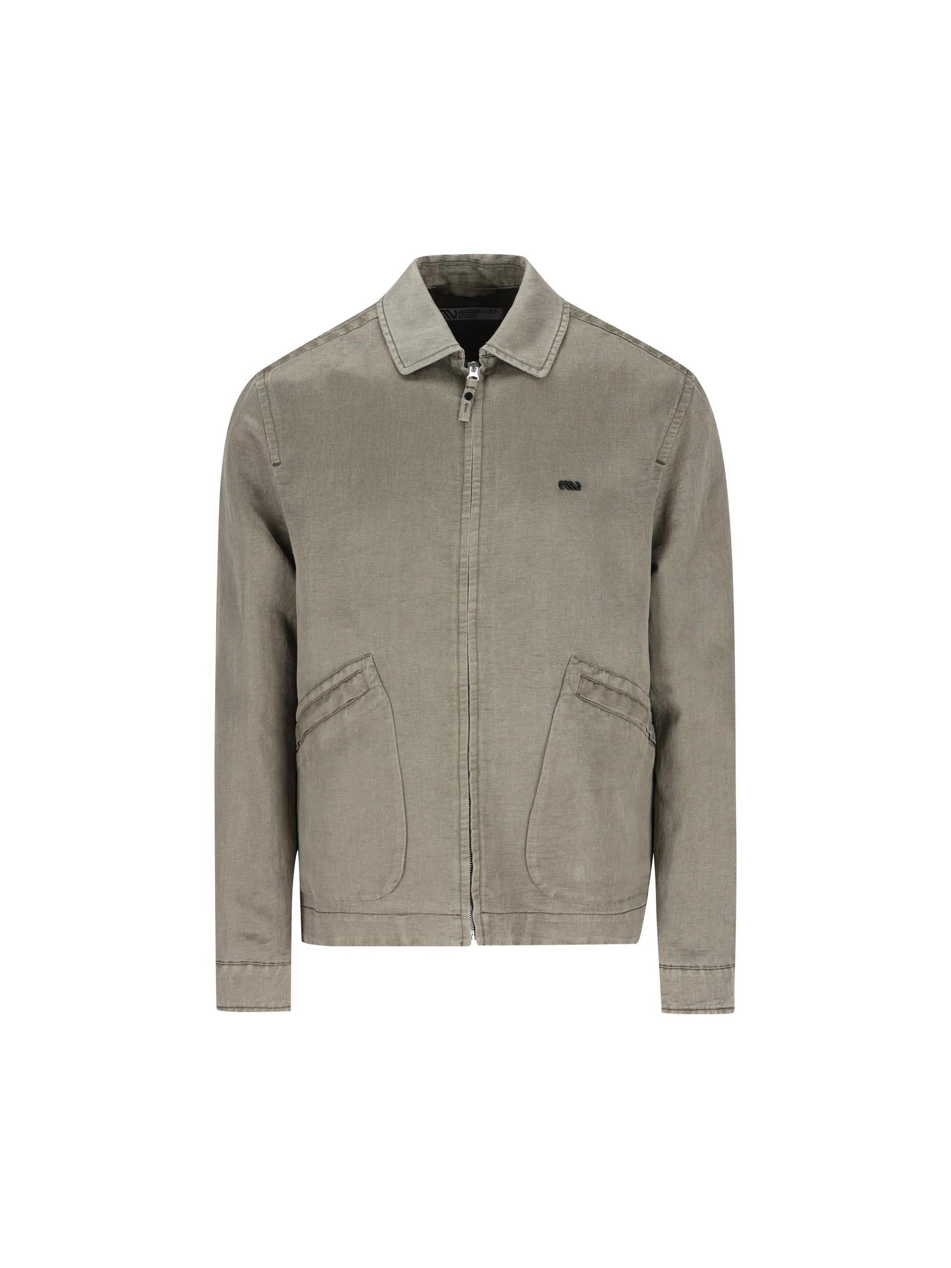 Giacca in misto seta e nylon. 20MMOW031A 110502G674 MASSIMO OSTI STUDIO 