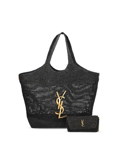 Borsa realizzata in rafia. 772191 GAAFM1000 SAINT LAURENT 