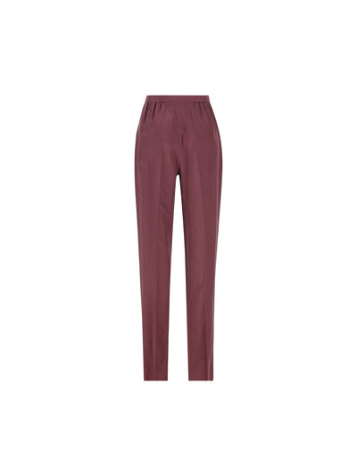 Pantaloni realizzati in seta. 856580 Y6J785060 SAINT LAURENT 