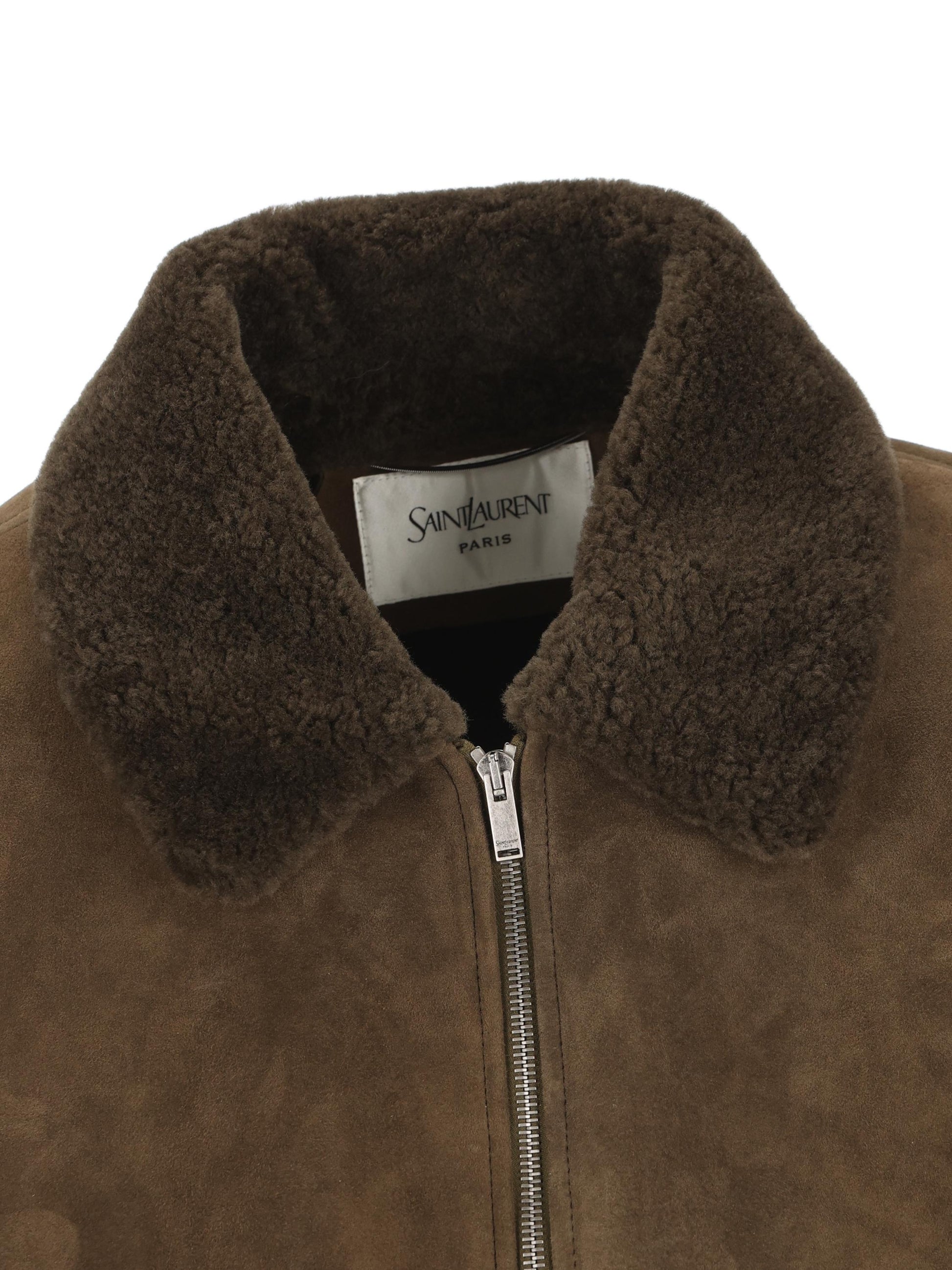 Bomber realizzato in pelle di pecora. 837294 YC2TB3352 SAINT LAURENT 