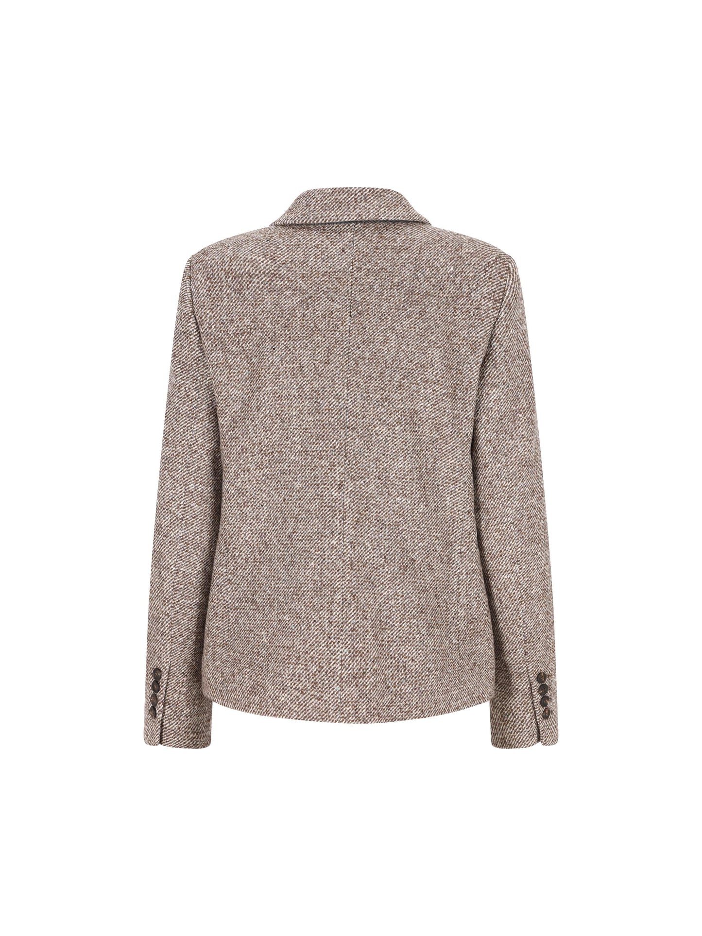 Giacca realizzata in lana vergine e seta. MG5317329 C6321 BRUNELLO CUCINELLI 