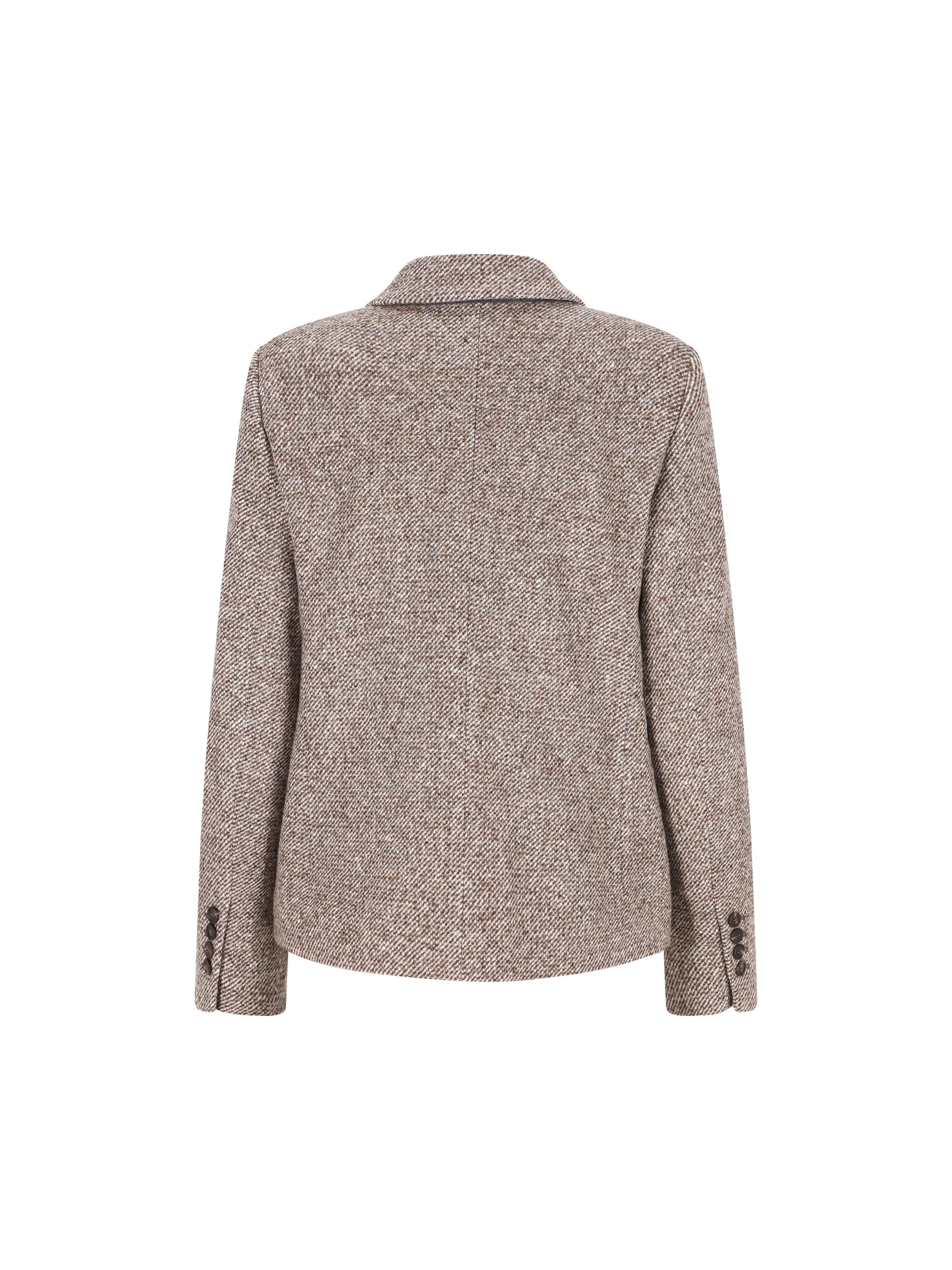 Giacca realizzata in lana vergine e seta. MG5317329 C6321 BRUNELLO CUCINELLI 