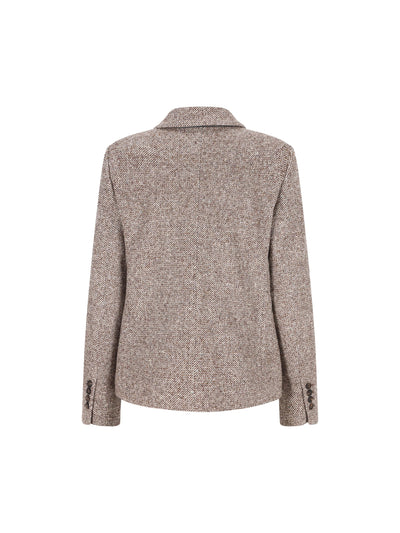 Giacca realizzata in lana vergine e seta. MG5317329 C6321 BRUNELLO CUCINELLI 