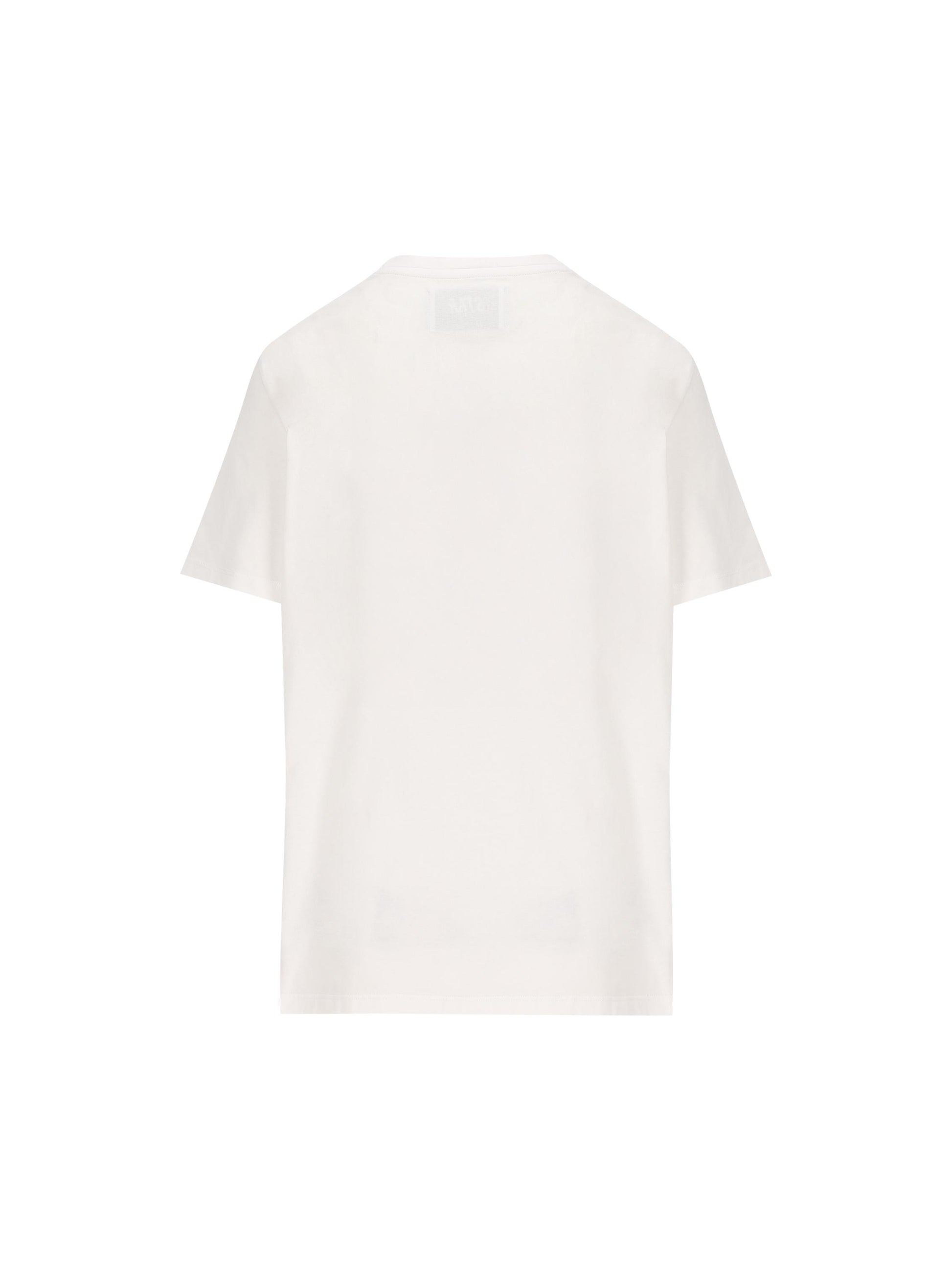 T-Shirt in cotone. GWP01220 P00059480185 GOLDEN GOOSE 