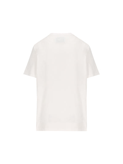 T-Shirt in cotone. GWP01220 P00059480185 GOLDEN GOOSE 