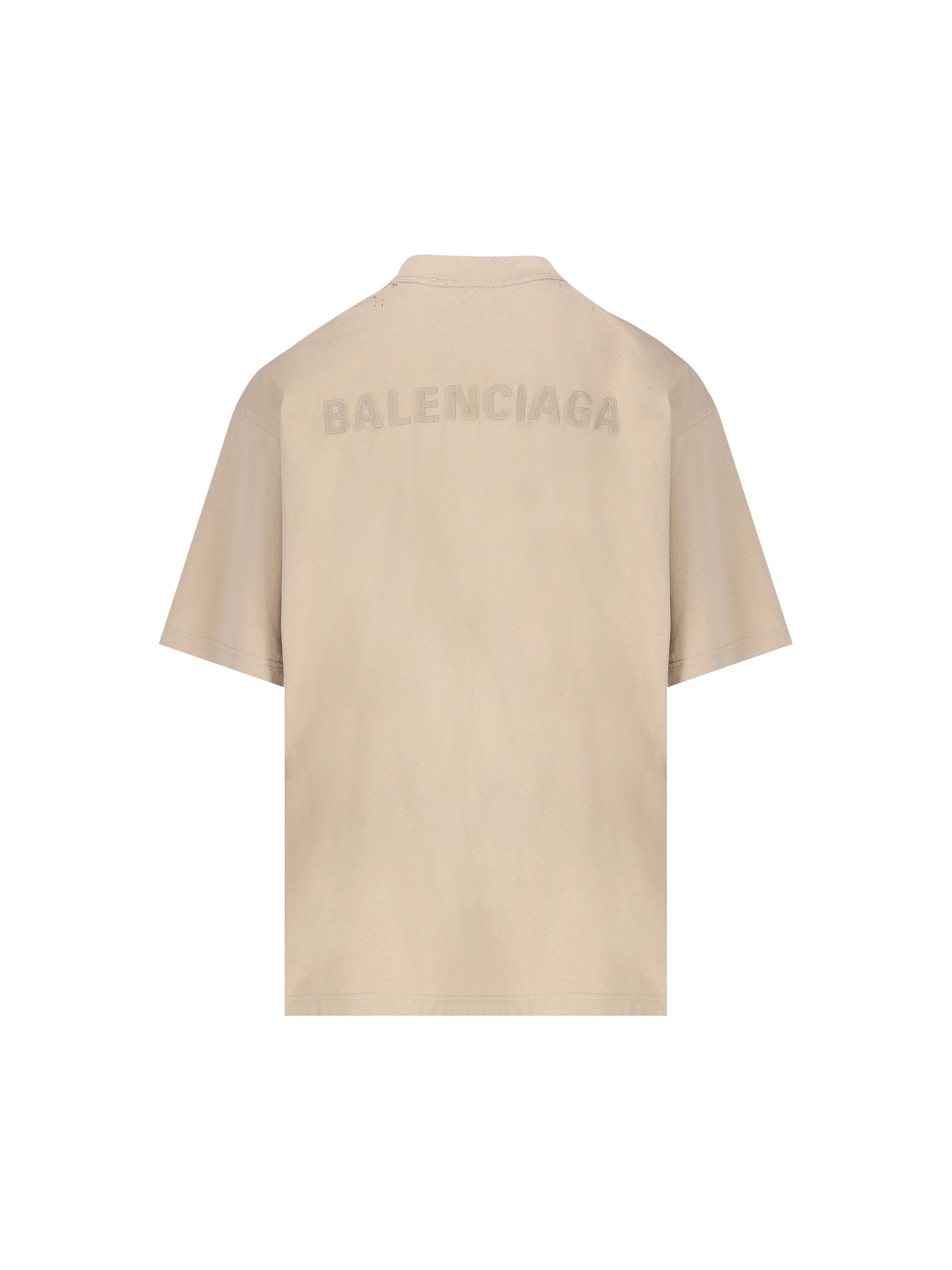 T-shirt in cotone 764235 TSVO99661 BALENCIAGA 