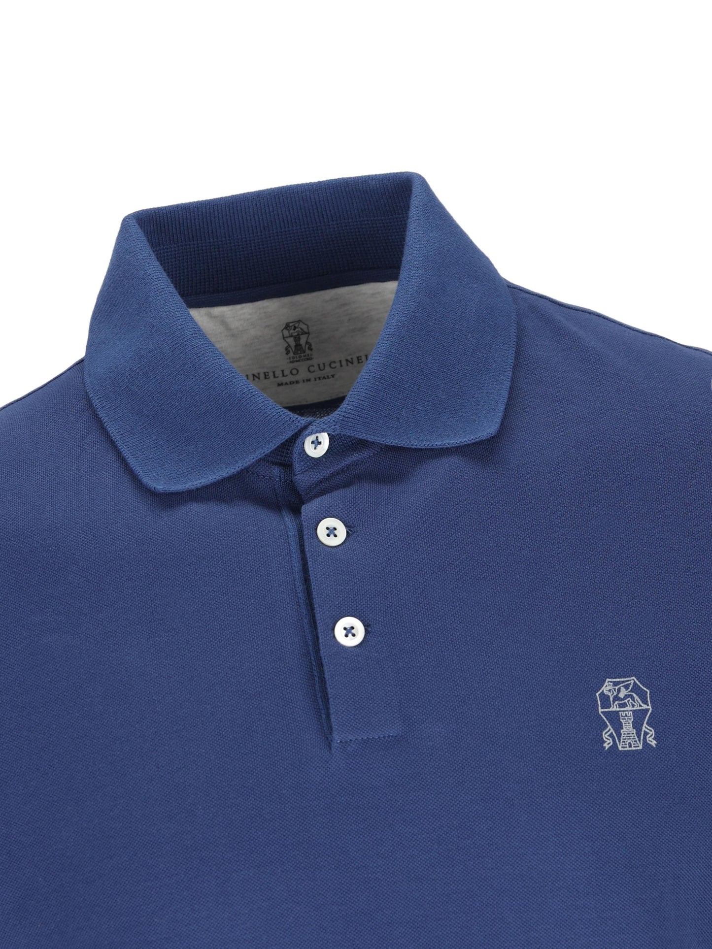 Polo realizzata in cotone. ME8548788 CPW89 BRUNELLO CUCINELLI 