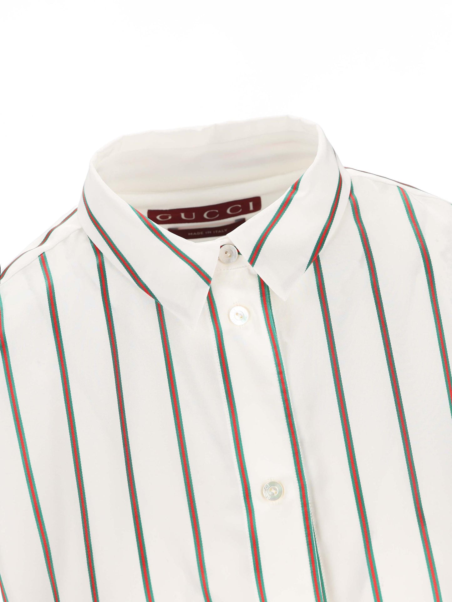 Camicia realizzata in seta. 855879 ZAUGG9669 GUCCI 