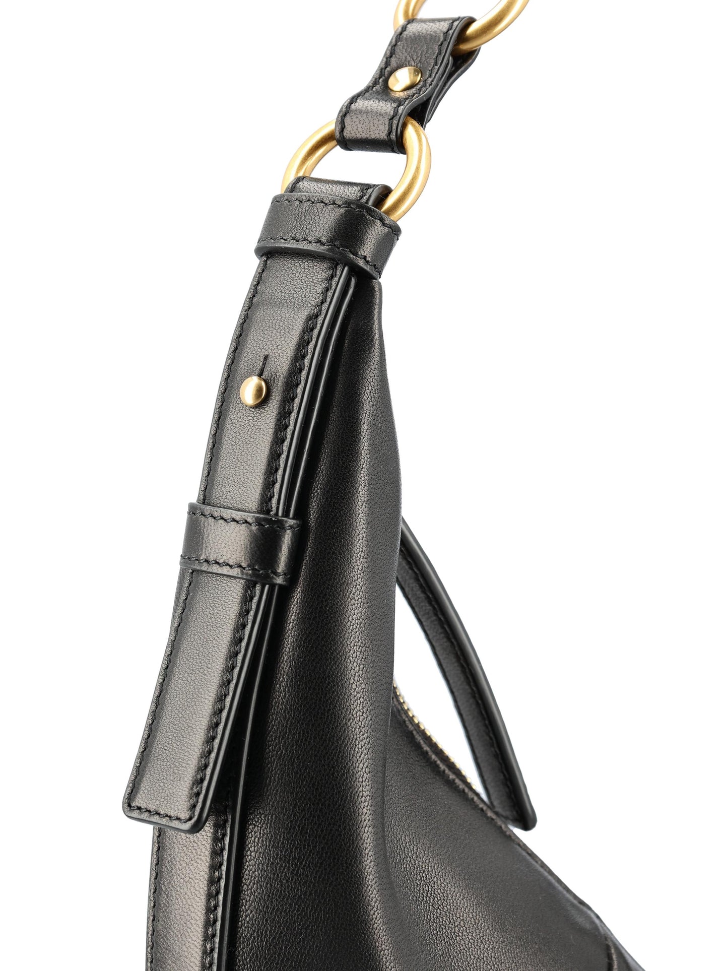 Borsa Hobo Saharienne Saint Laurent in pelle di agnello 862365 AAGDF1000 SAINT LAURENT 