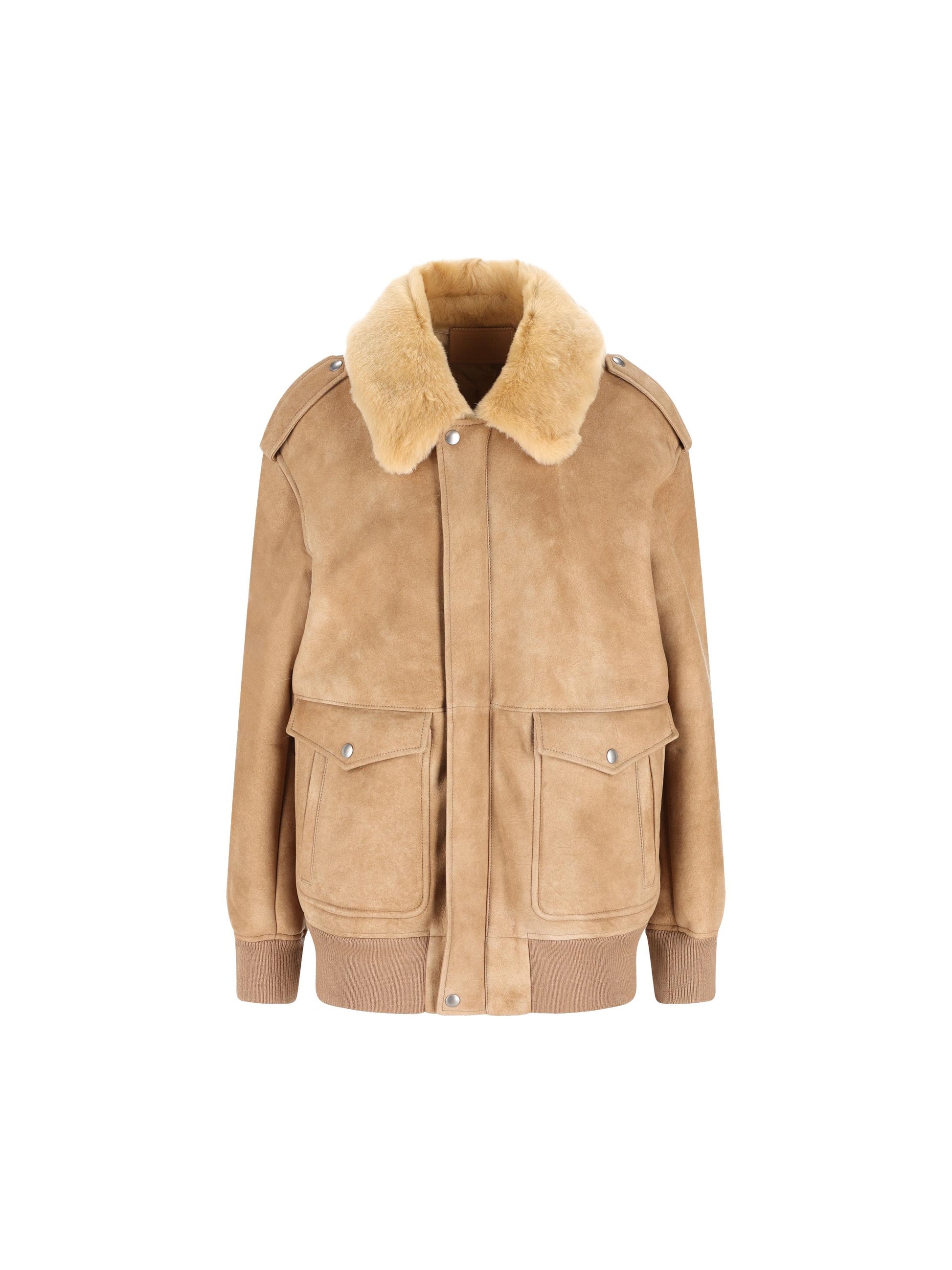 Giacca realizzata in montone. 58A237 172LF0065 PRADA 