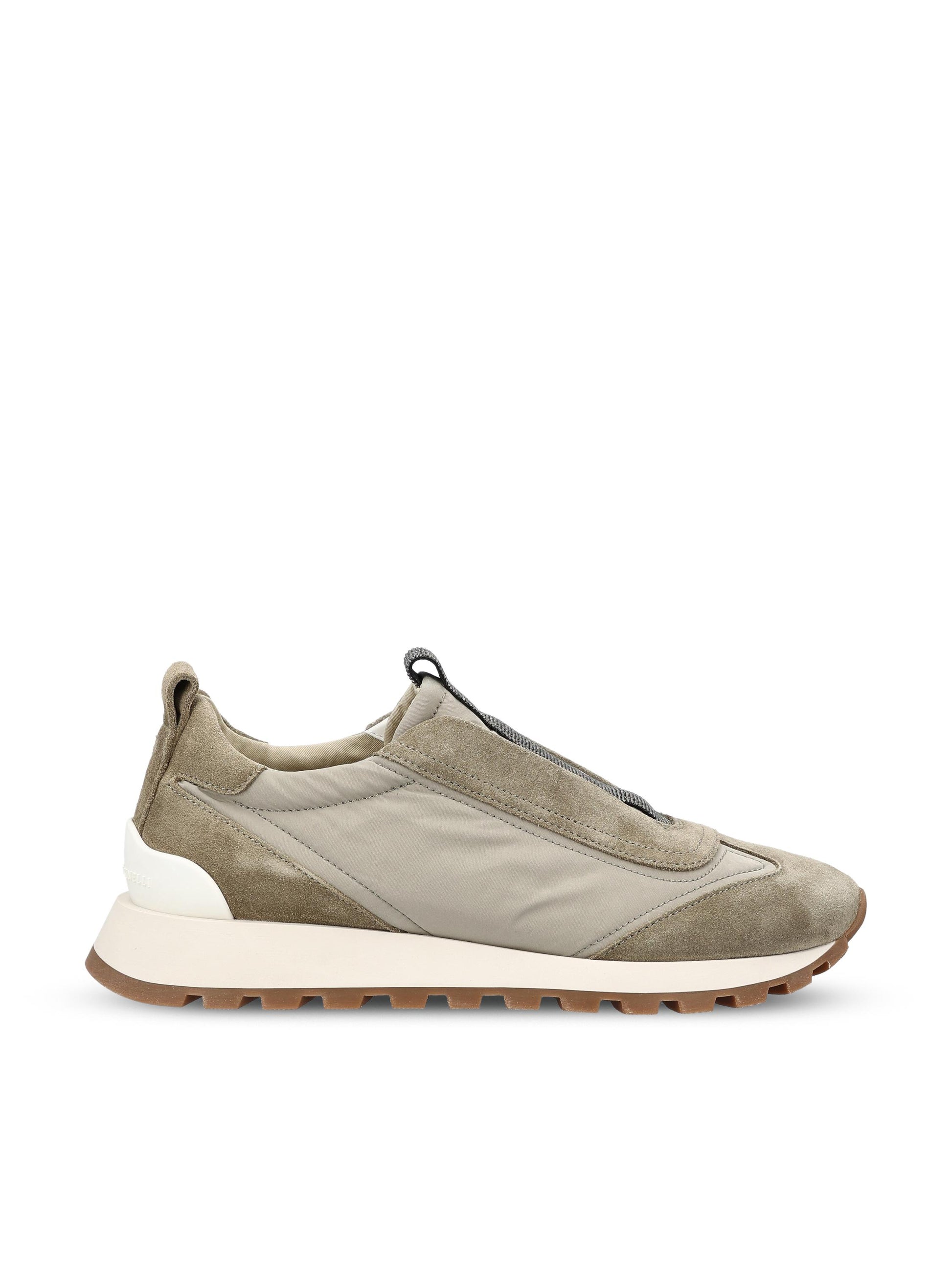 Sneakers realizzate in poliestere. MZ47G2127 C7550 BRUNELLO CUCINELLI 