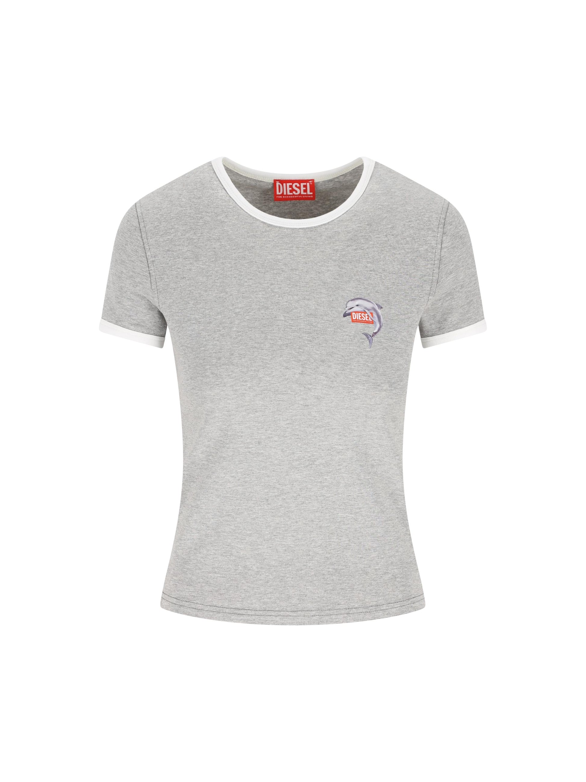 T-Shirt realizzata in cotone ed elastan. A21917 0QHHA9CB DIESEL 