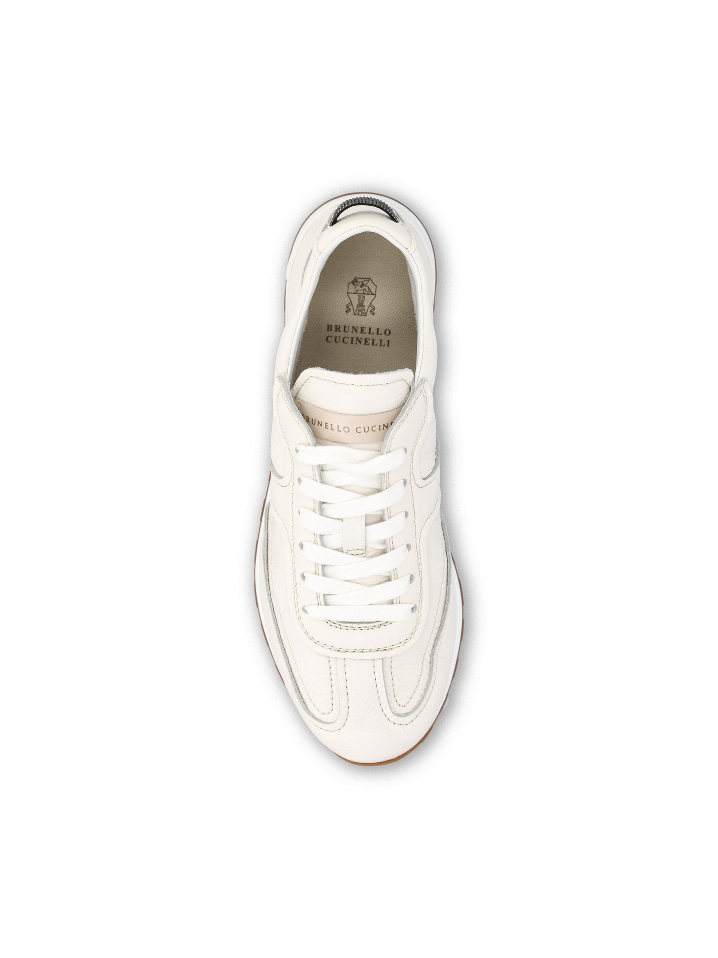 Sneakers realizzate in pelle. MZDKG3235 C4295 BRUNELLO CUCINELLI 