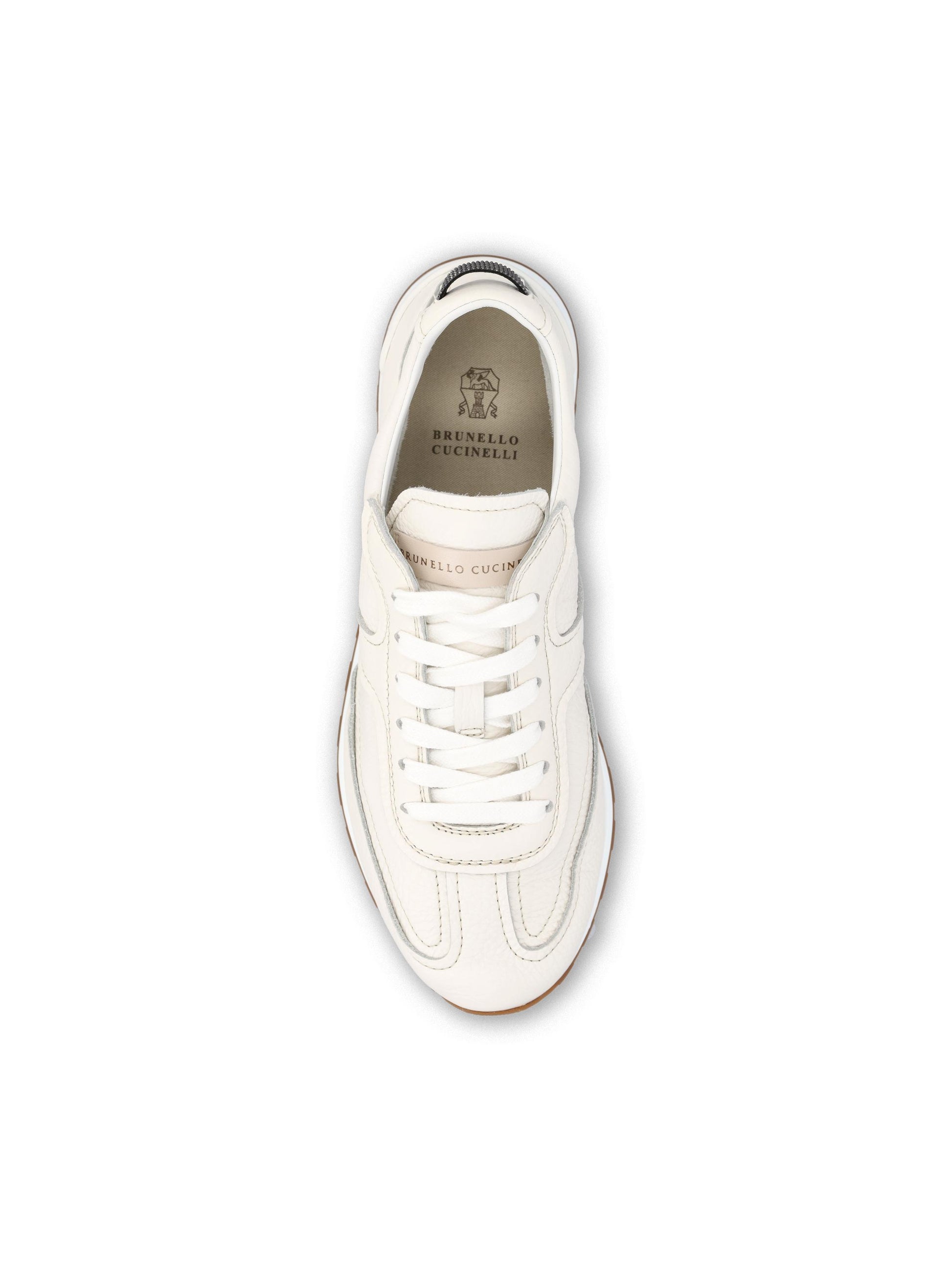 Sneakers realizzate in pelle. MZDKG3235 C4295 BRUNELLO CUCINELLI 