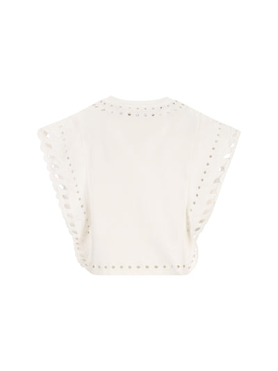 T-Shirt realizzata in cotone. 26PTS0298FA-D1N08E 23EC ISABEL MARANT 