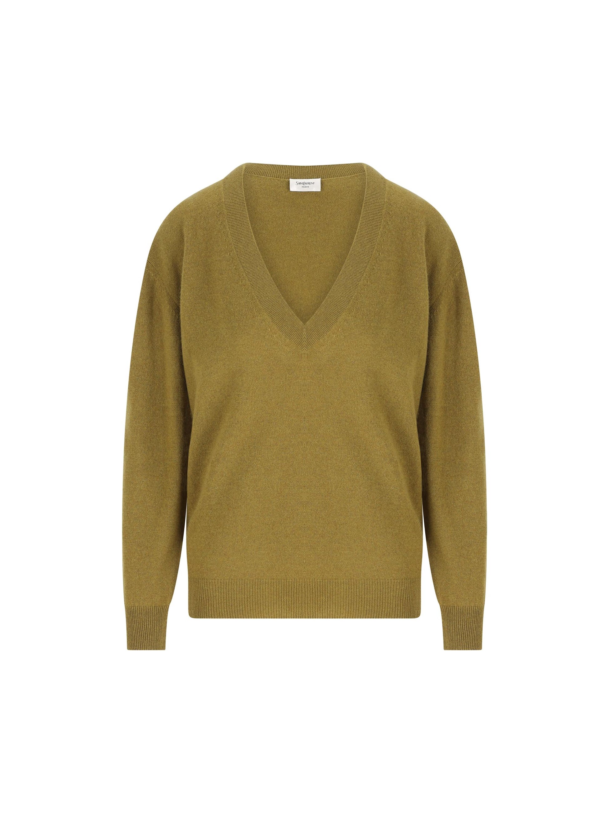 Maglia realizzata in cashmere. 859155 YALL23391 SAINT LAURENT 