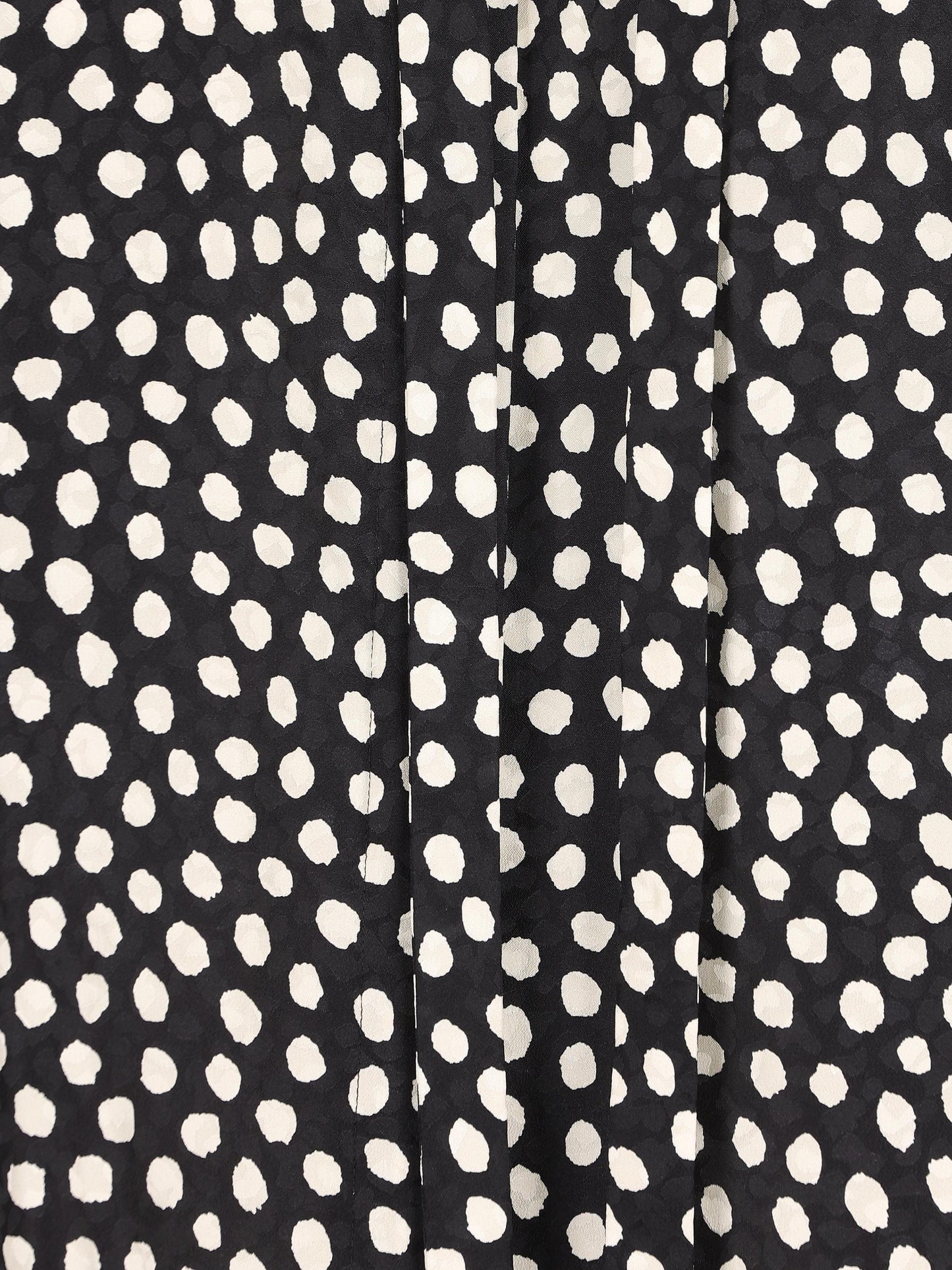 Blusa con volant e nastri sul davanti in jacquard di seta CH26SHT70300 915 CHLOE' 