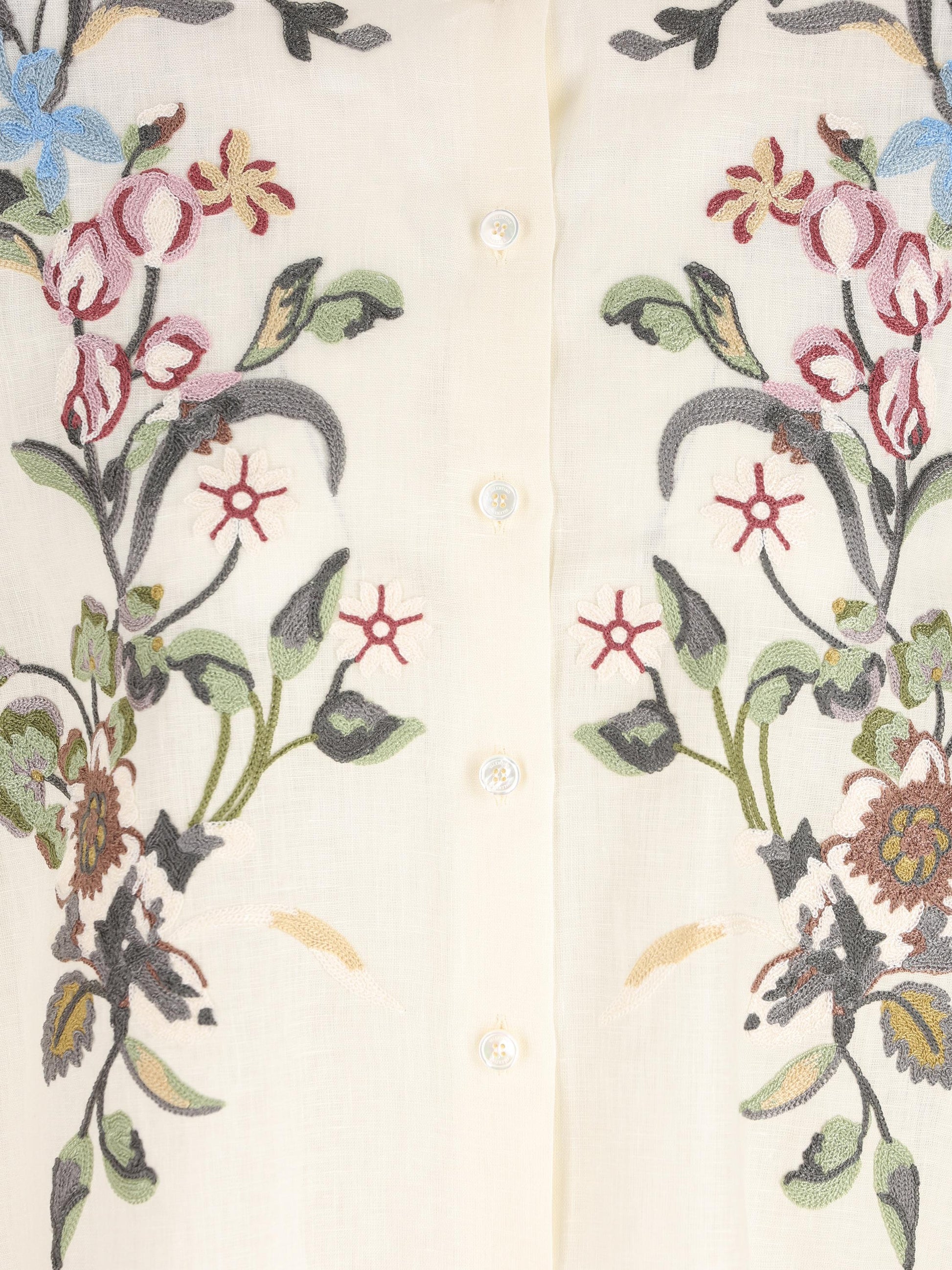 Camicia realizzata in lino. 8B3AB8269M4 AM0 VALENTINO GARAVANI 