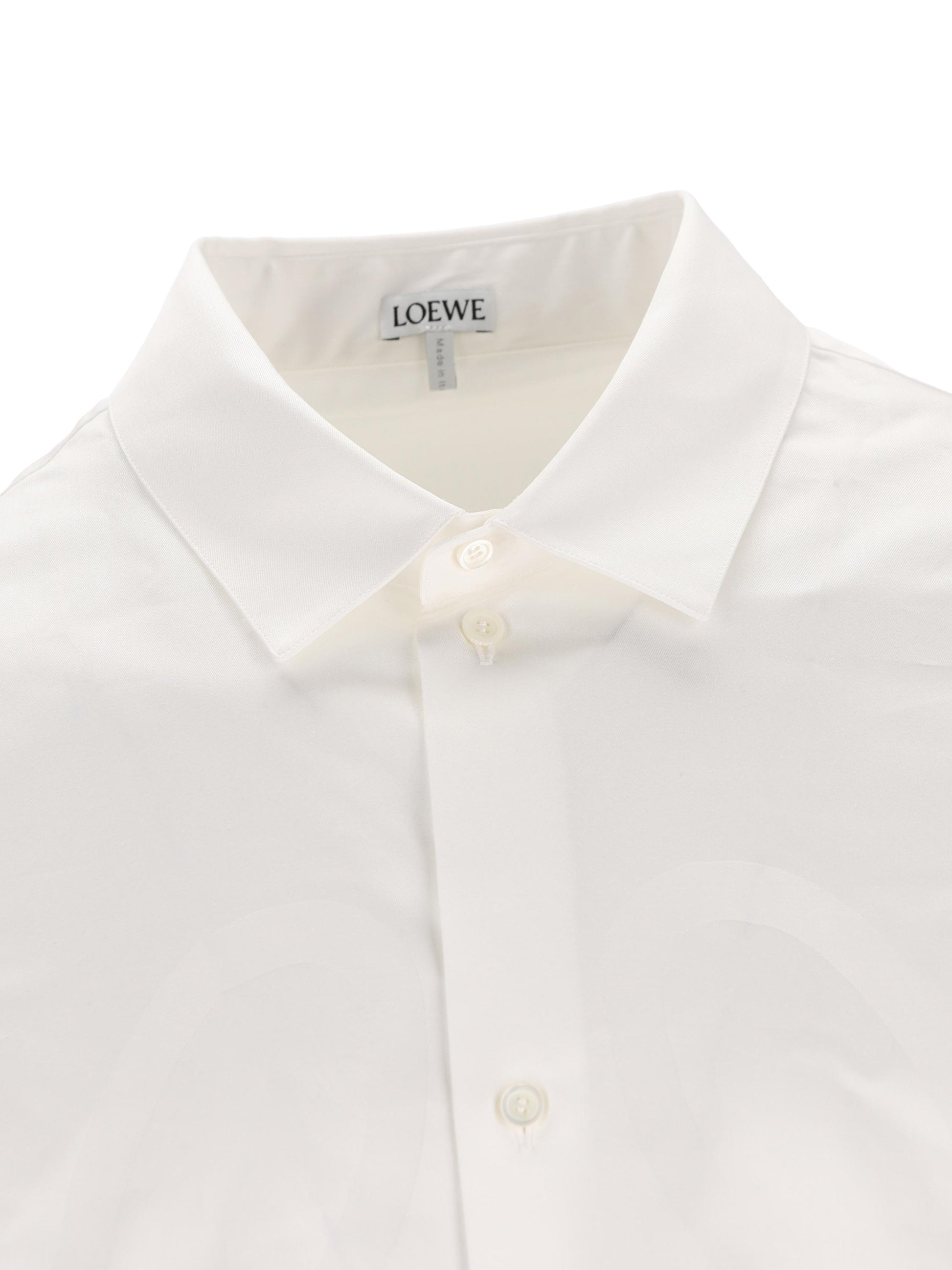 Camicia realizzata in cotone. H526Y05WEO 2100 LOEWE 