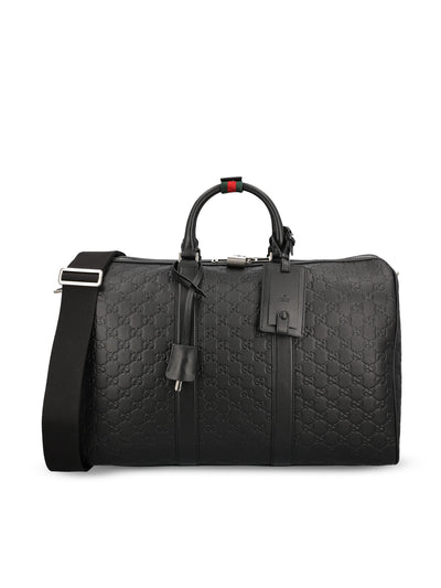 Borsone realizzato in pelle liscia. 850220 AAFOM1053 GUCCI 