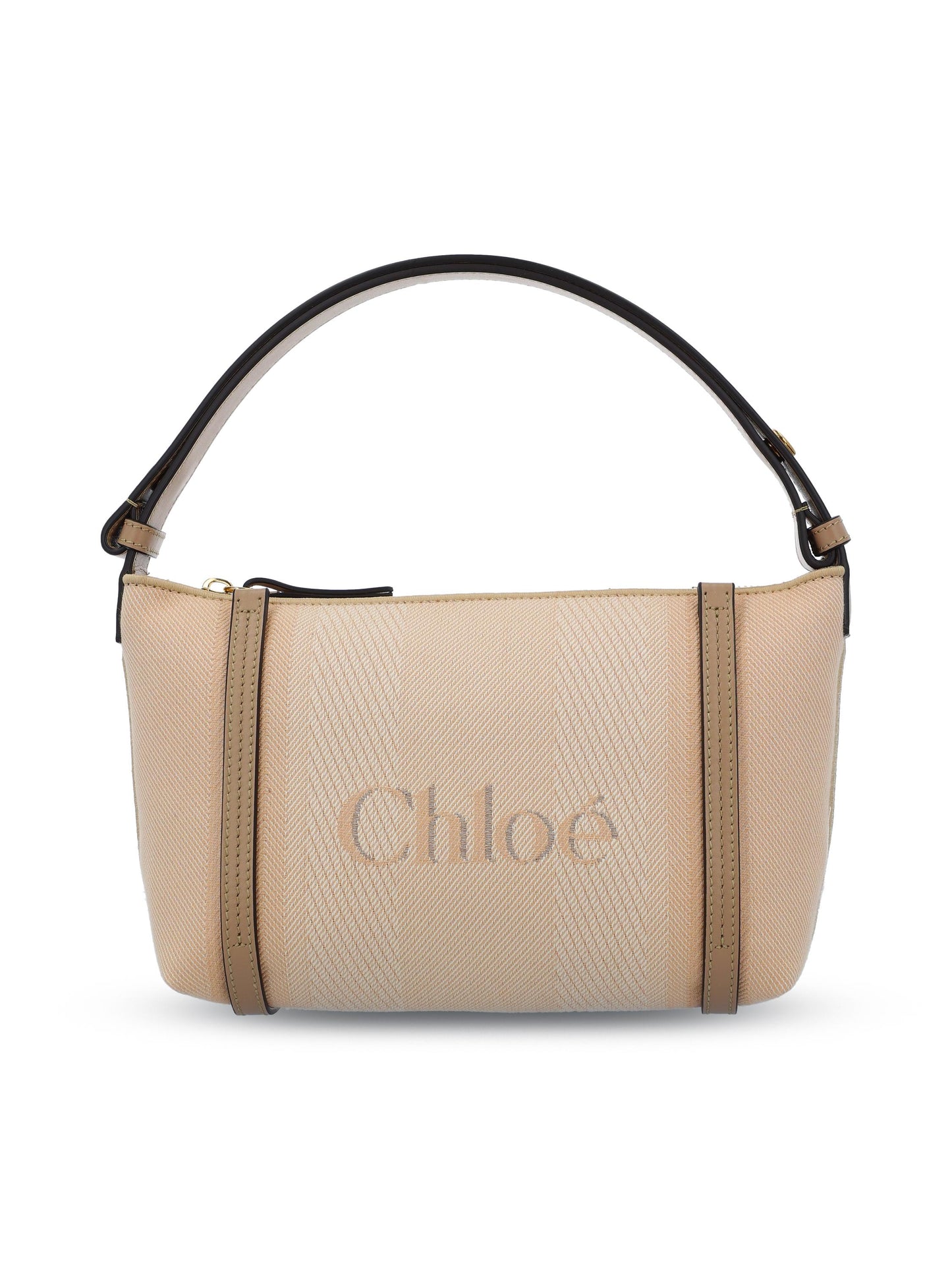 Borsa a spalla Chloé Carry in tela CH25UP566O65 26Y CHLOE' 