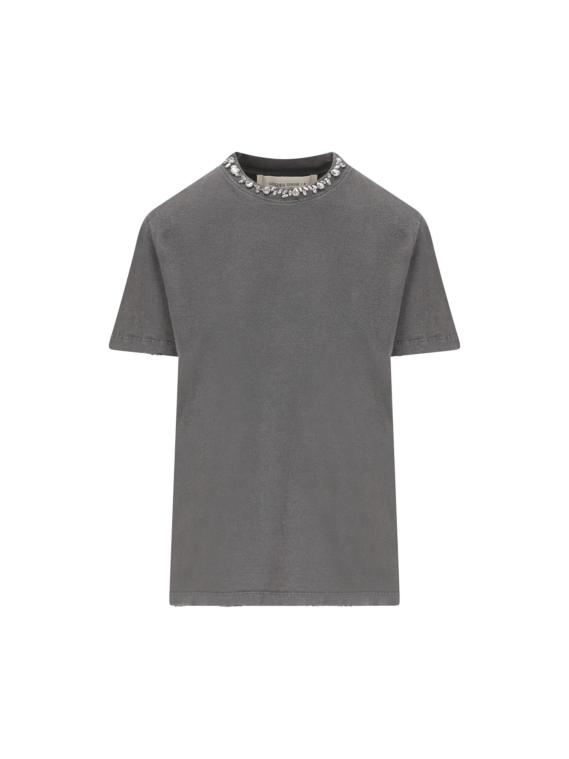 T-Shirt realizzata in cotone. GWP01220 P00067060318 GOLDEN GOOSE 