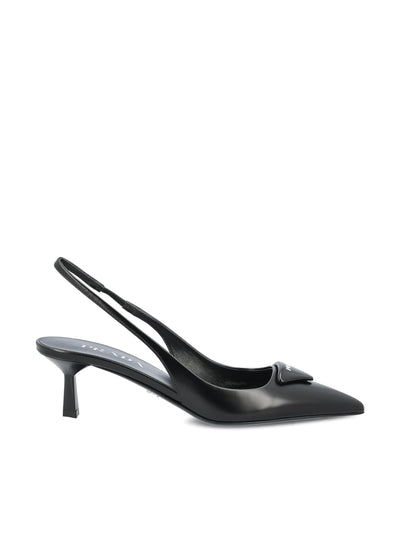 Décolleté slingback realizzate in pelle. 1I901M 055F0002 PRADA 