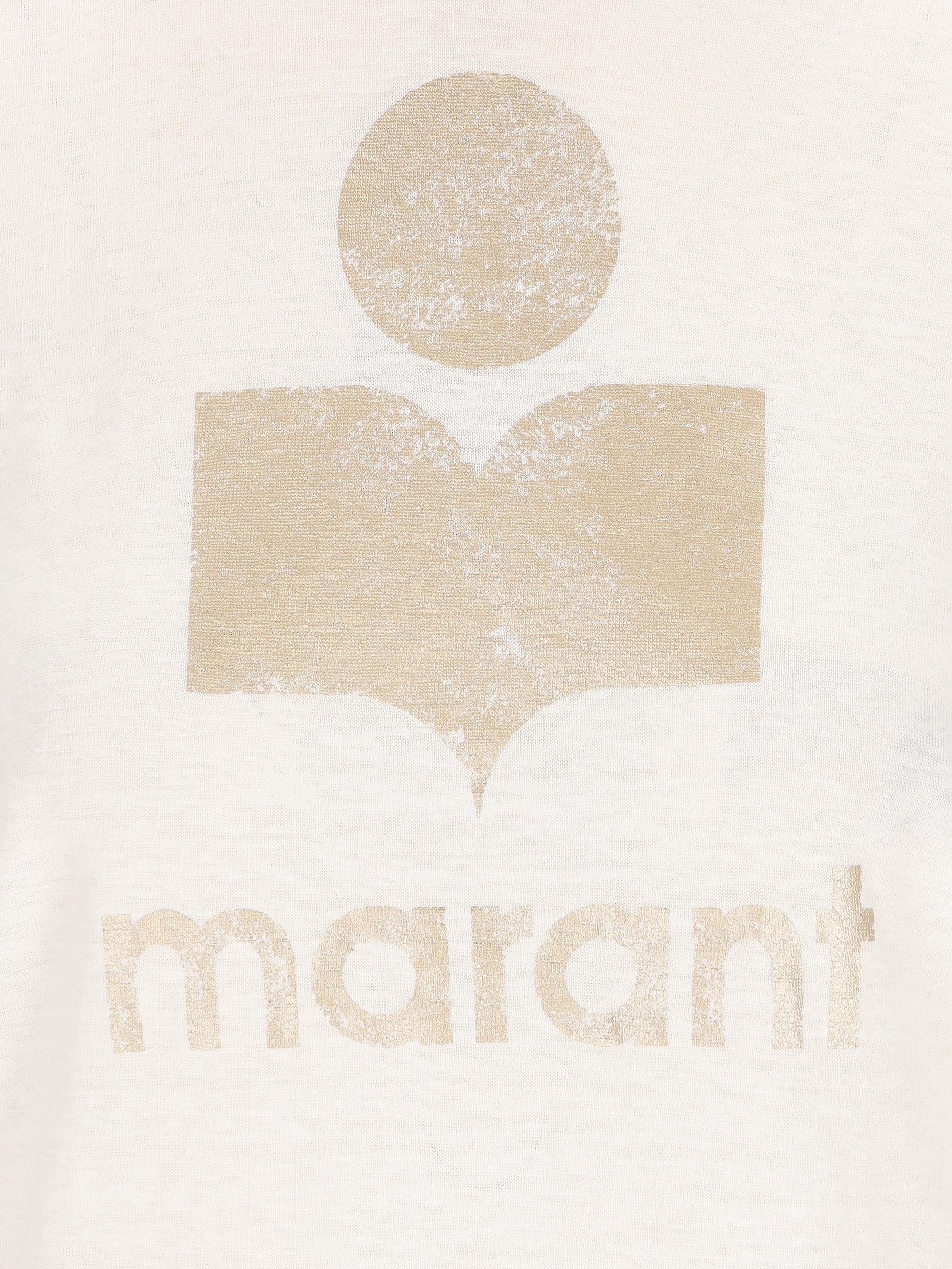 T-Shirt in cotone. 24PTS0001FB-A1N10E WHLG ISABEL MARANT ETOILE 