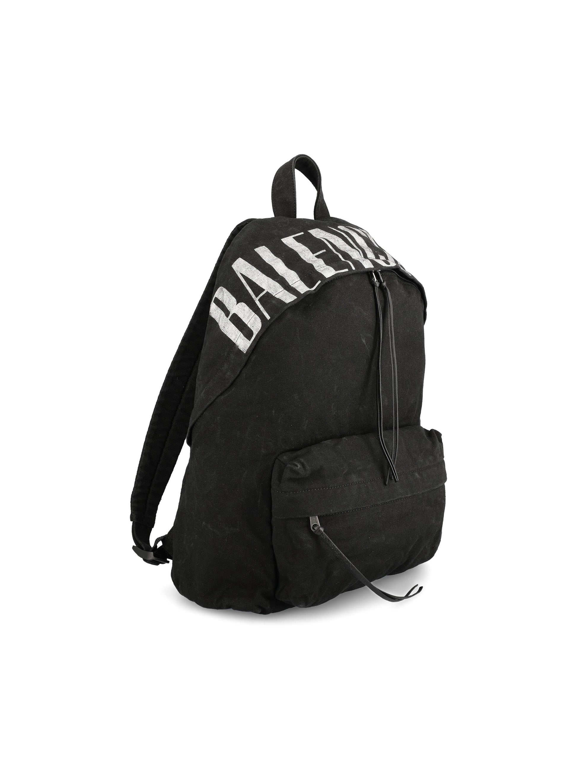 Zaino realizzato in cotone, poliestere e pelle di agnello. 827206 2ABVX1090 BALENCIAGA 