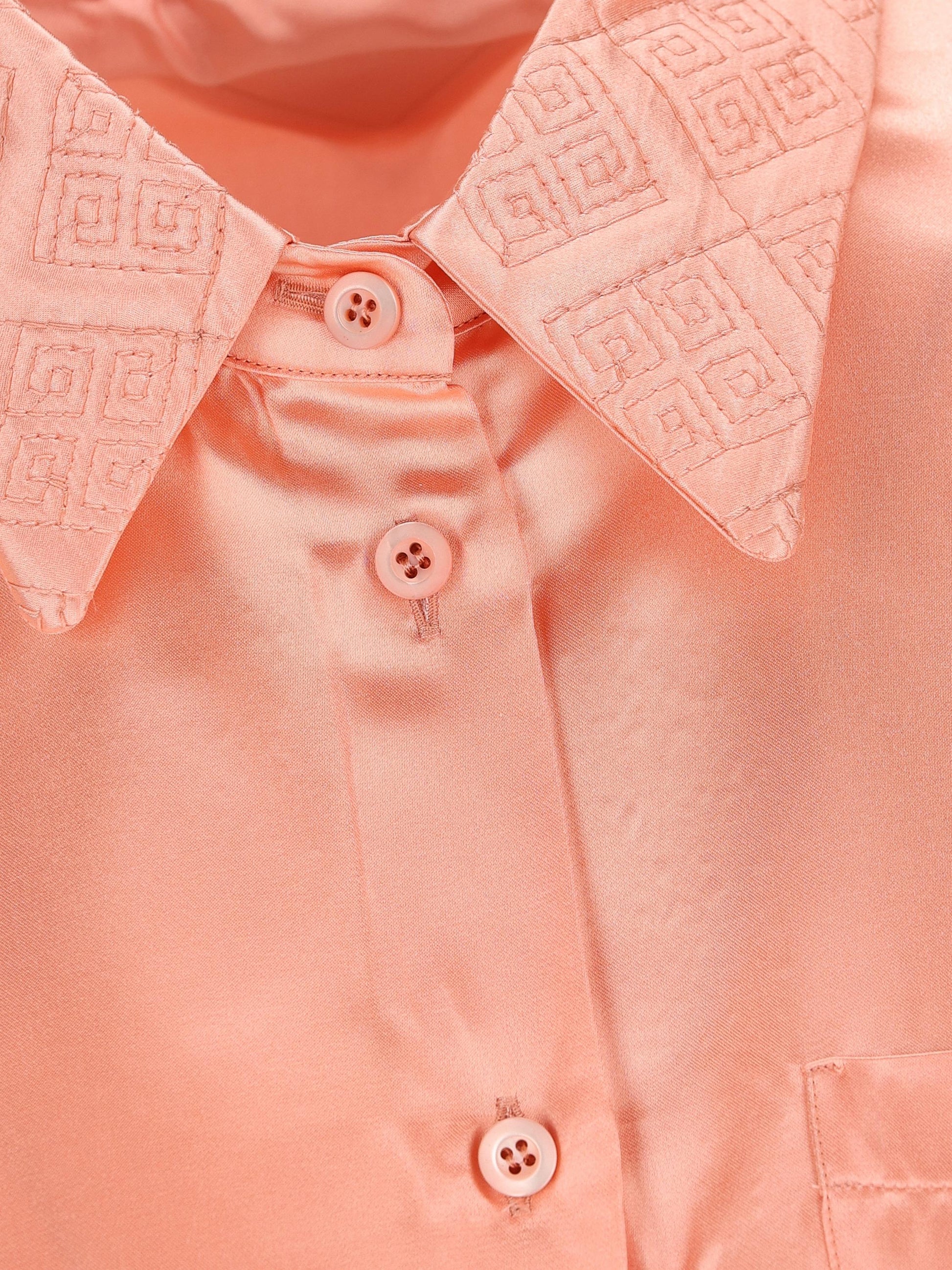 Camicia realizzata in viscosa e seta. P461IR 17UDF0311 PRADA 