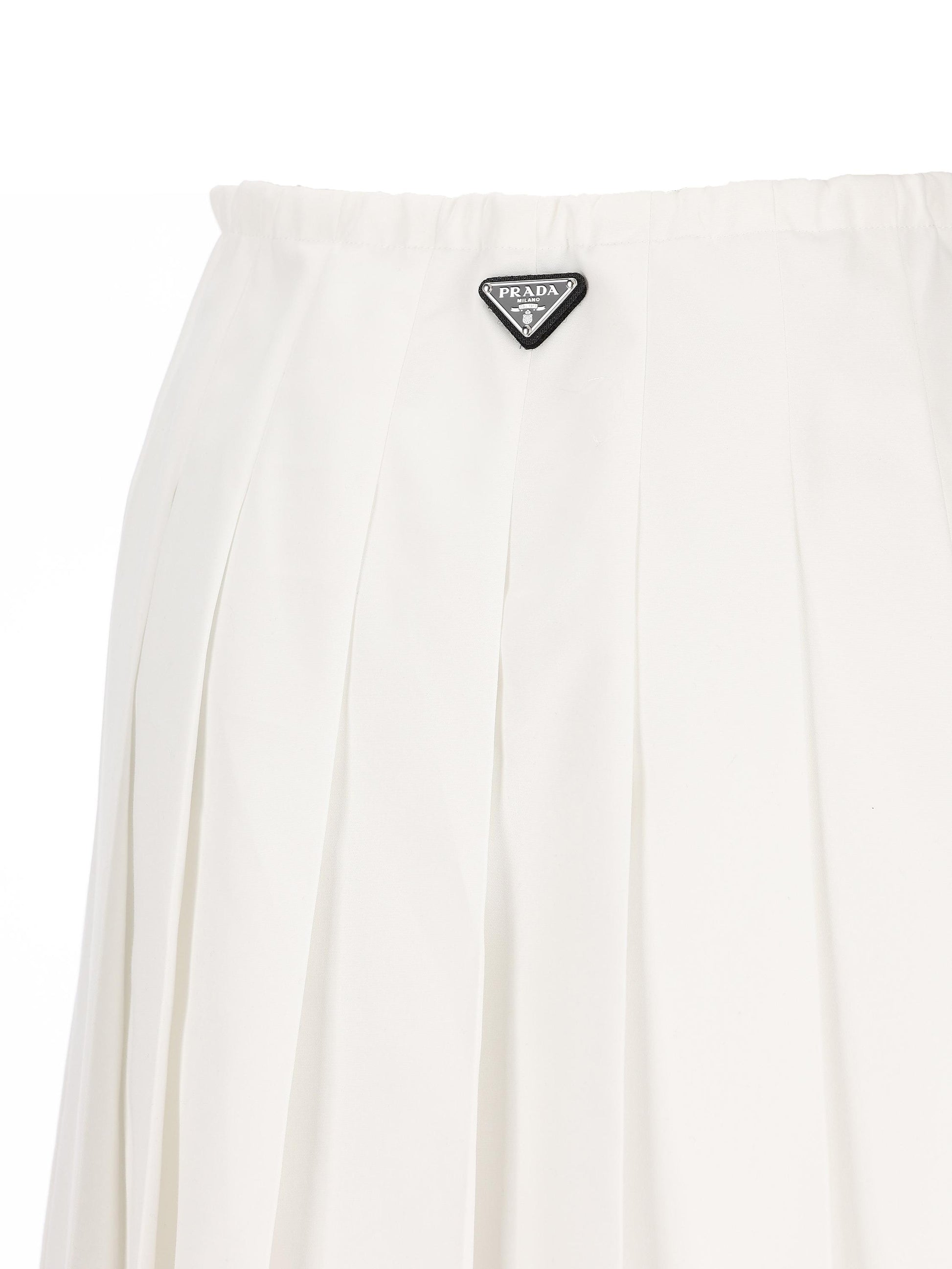 Gonna realizzata in cotone e poliestere. P145VX 187PF0009 PRADA 