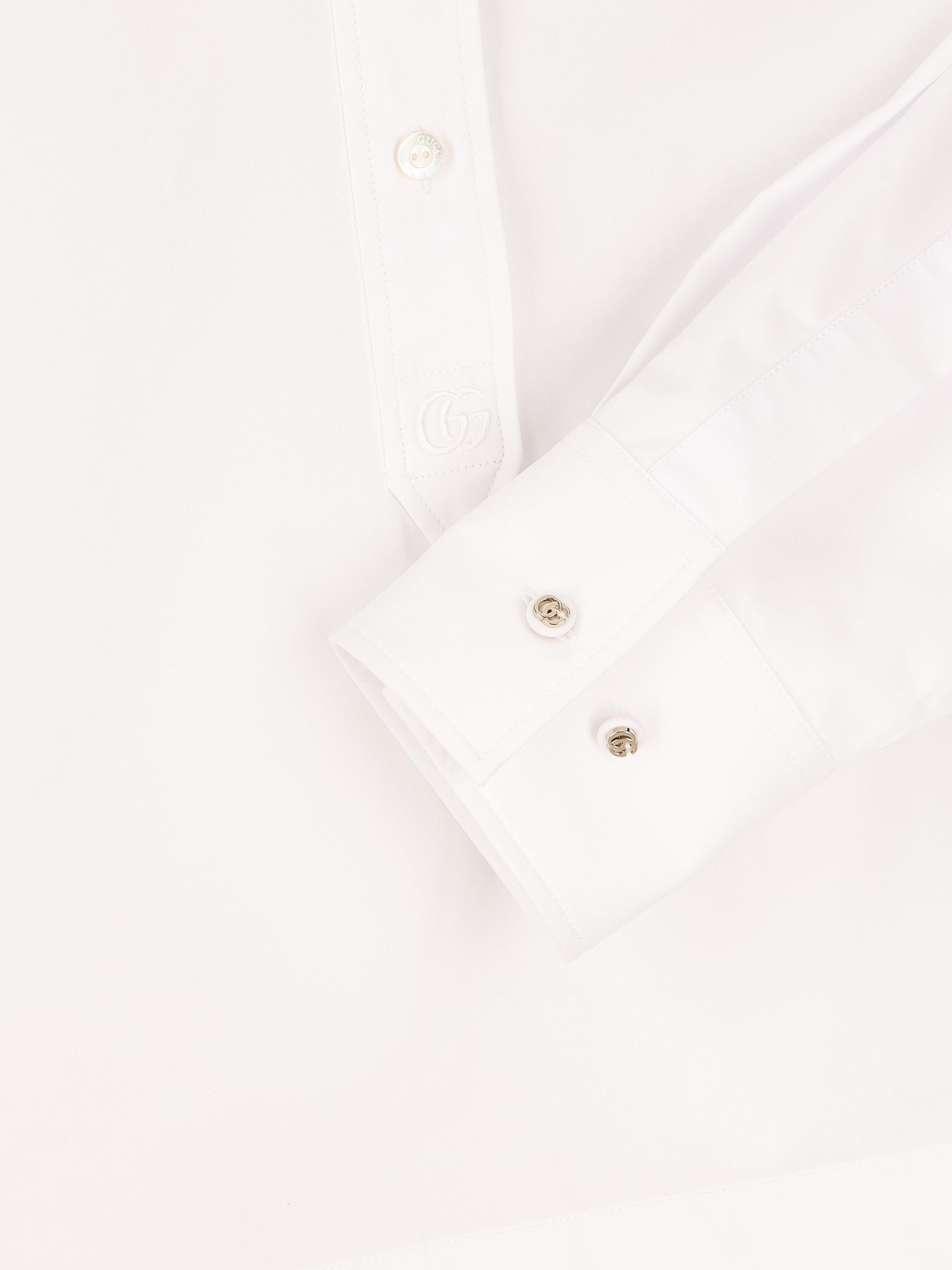 Camicia realizzata in popeline di cotone. 836454 Z7ADR9000 GUCCI 