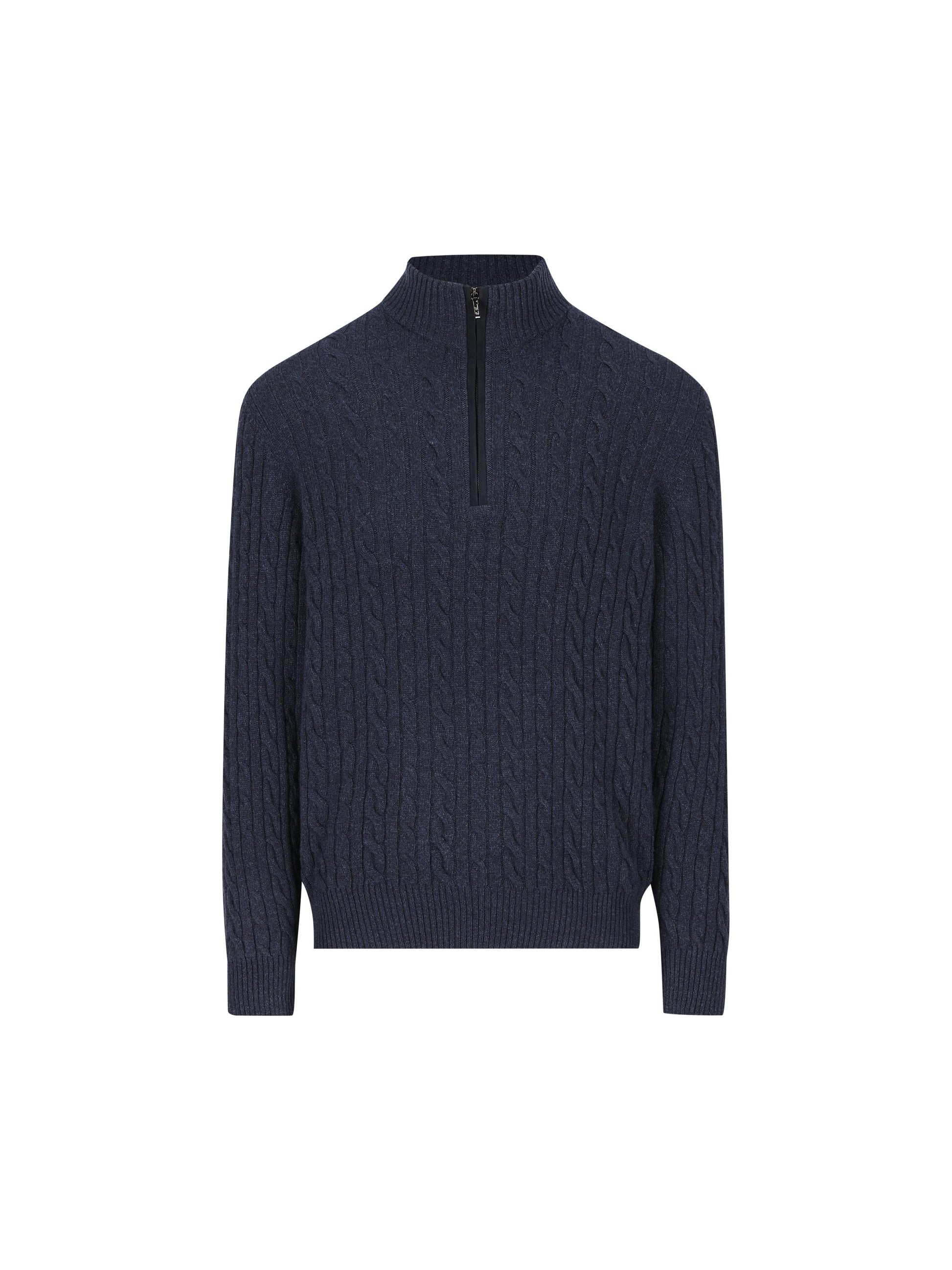 Maglia realizzata in baby cashmere. FAD7358 J348 LORO PIANA 