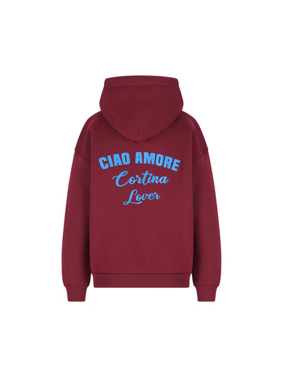 Felpa con cappuccio Ciao Amore Cortina Lover F25ET2322K 33 GIADA BENINCASA 