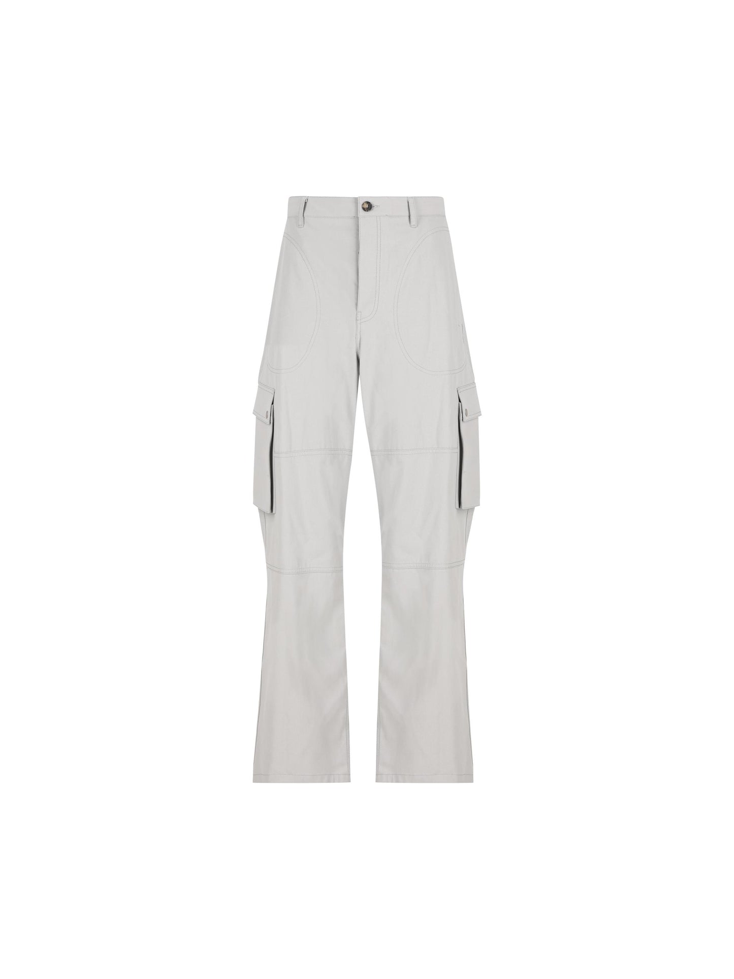 Pantaloni cargo in twill di cotone chiaro H526Y04WHC 1130 LOEWE 