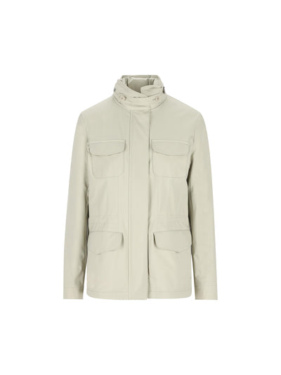 Giacca realizzata in microfibra. FAP9758 50SJ LORO PIANA 