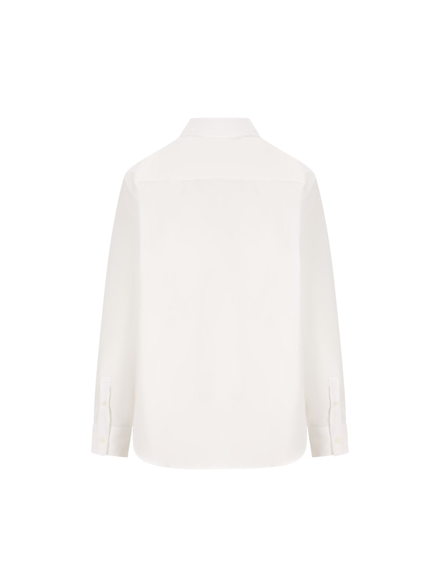 Camicia formale in popeline di cotone. 8120787 A1464 BURBERRY 