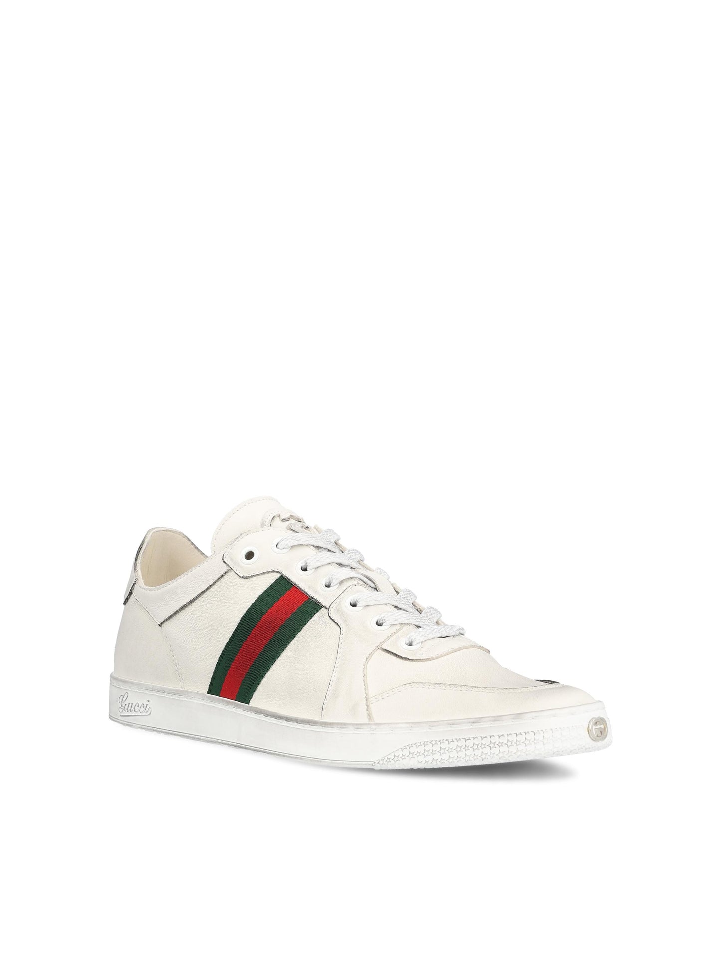 Sneakers realizzate in pelle. 864140 AAGFF9099 GUCCI 
