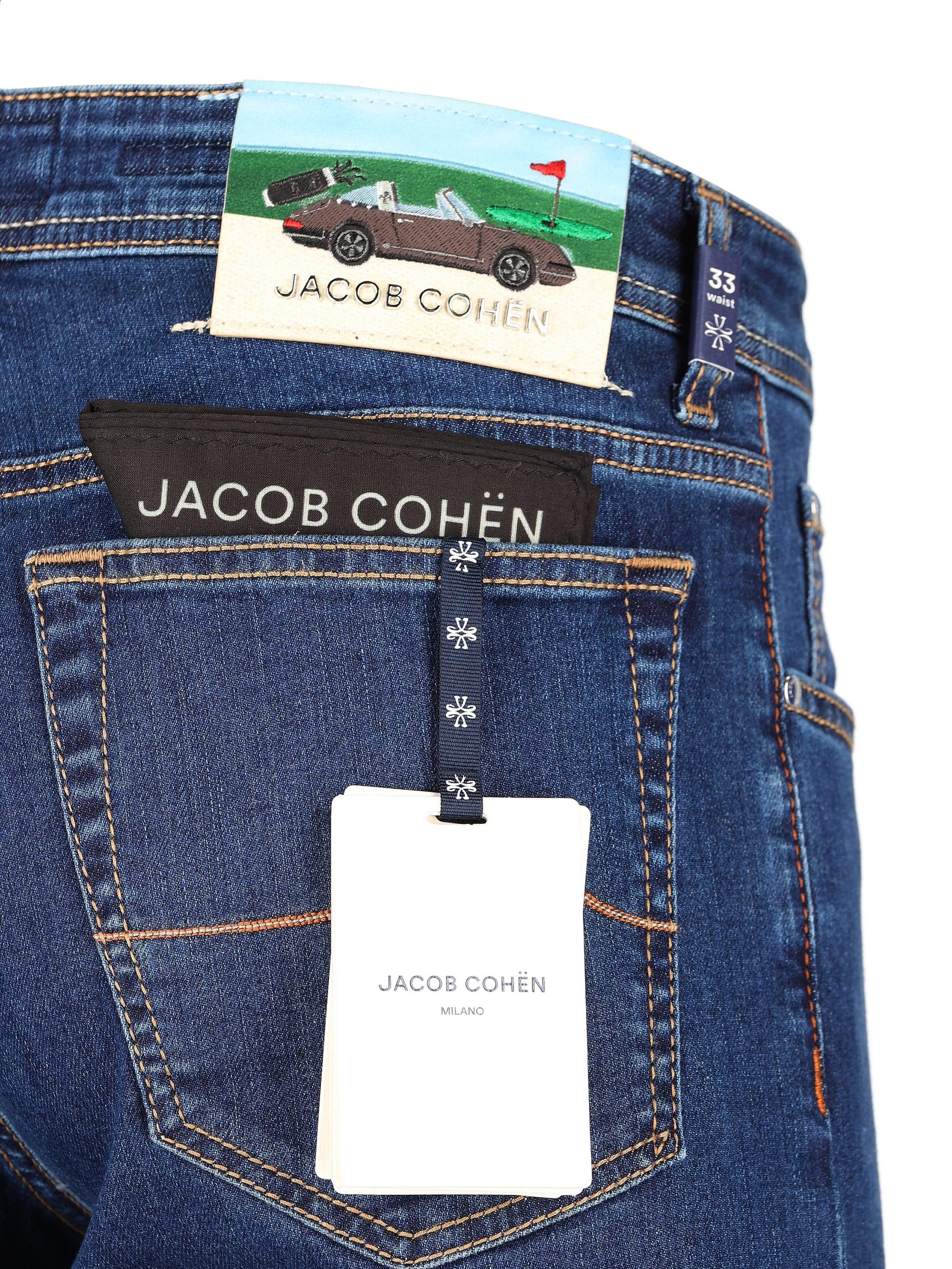 Jeans realizzati in cotone. QM004077 S3623R2100D JACOB COHËN 
