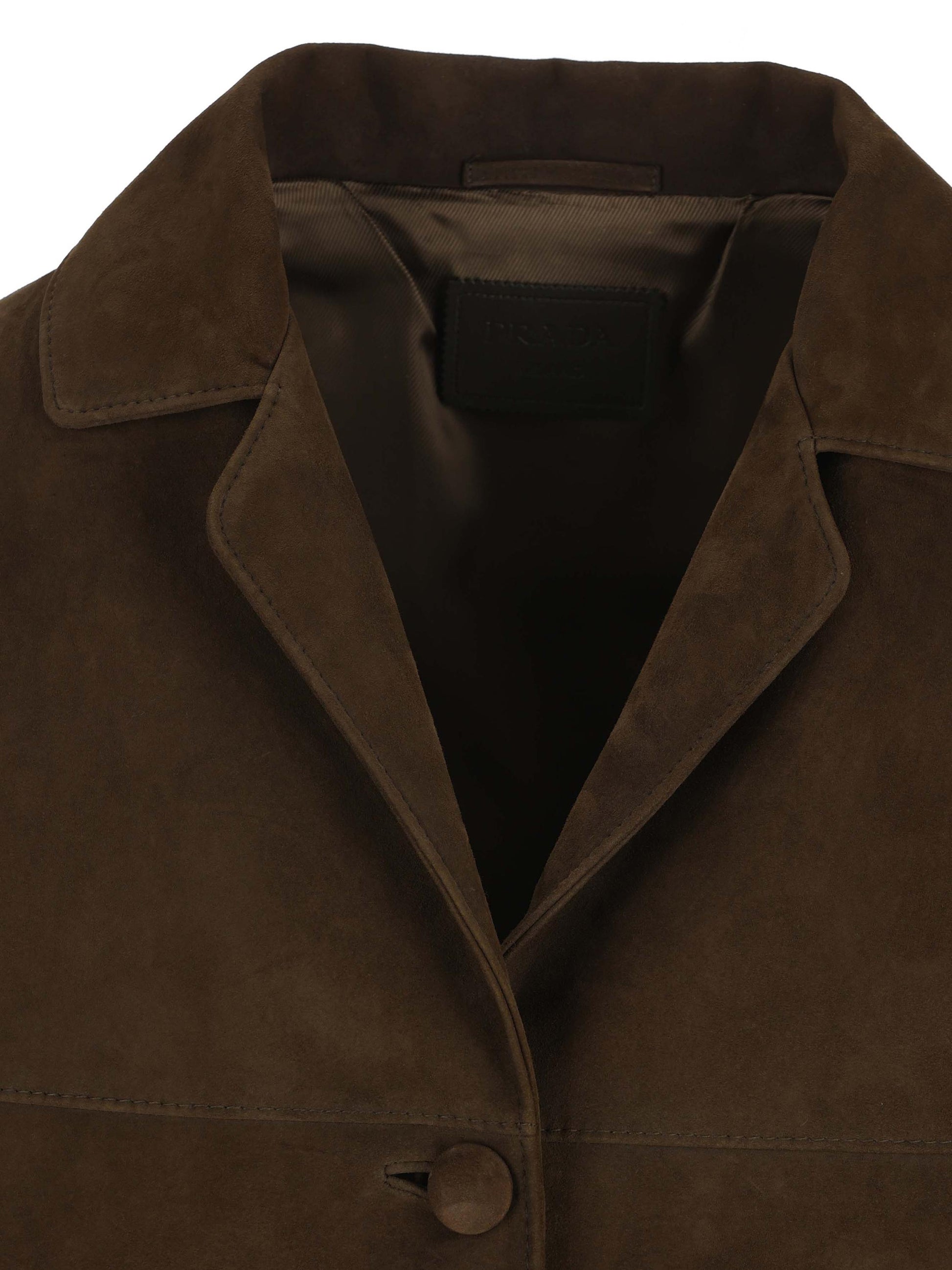 Giacca realizzata in pelle di agnello. 55861 180YF0334 PRADA 