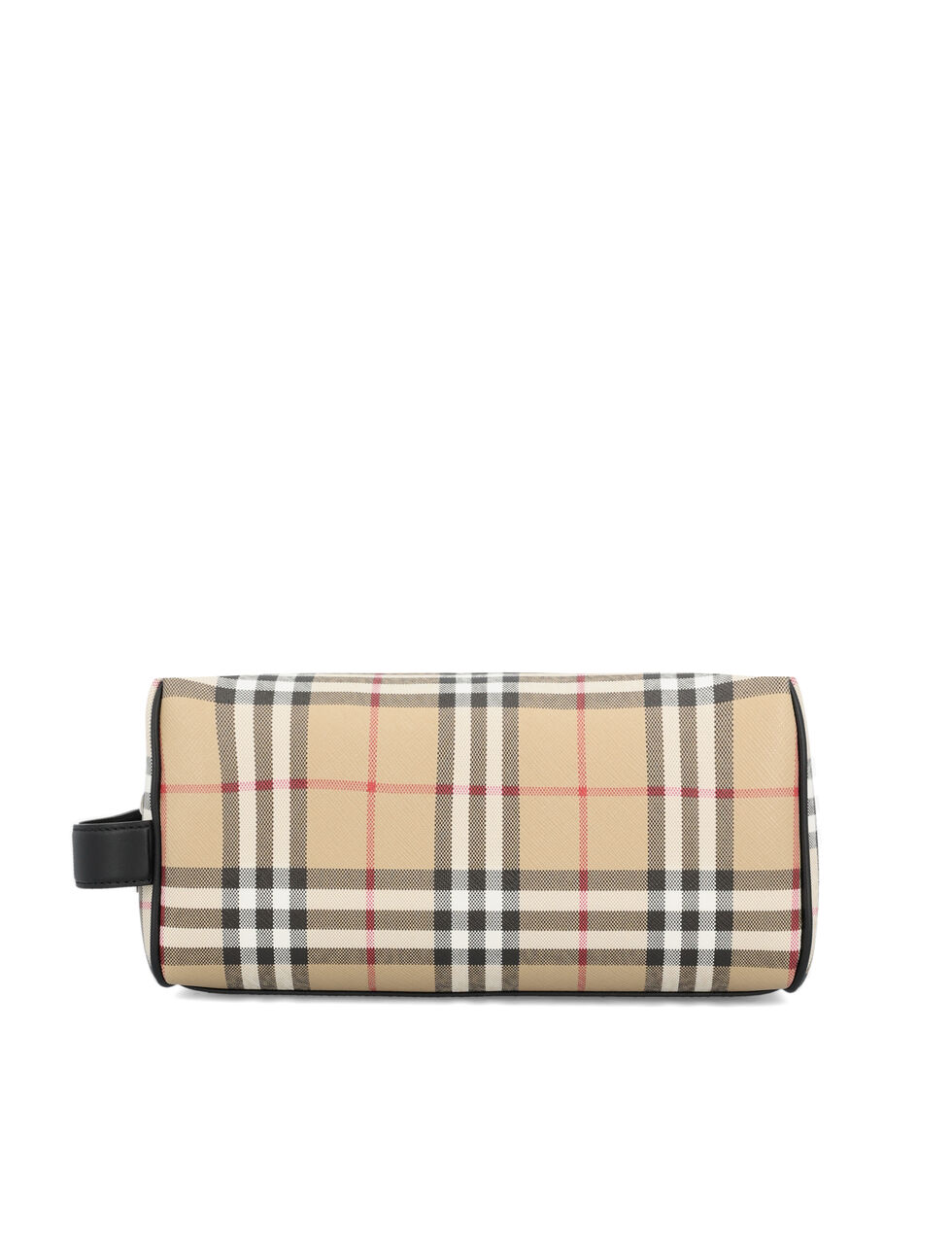 Vintage Check and Leather Travel Pouch BURBERRY | Franz Kraler
